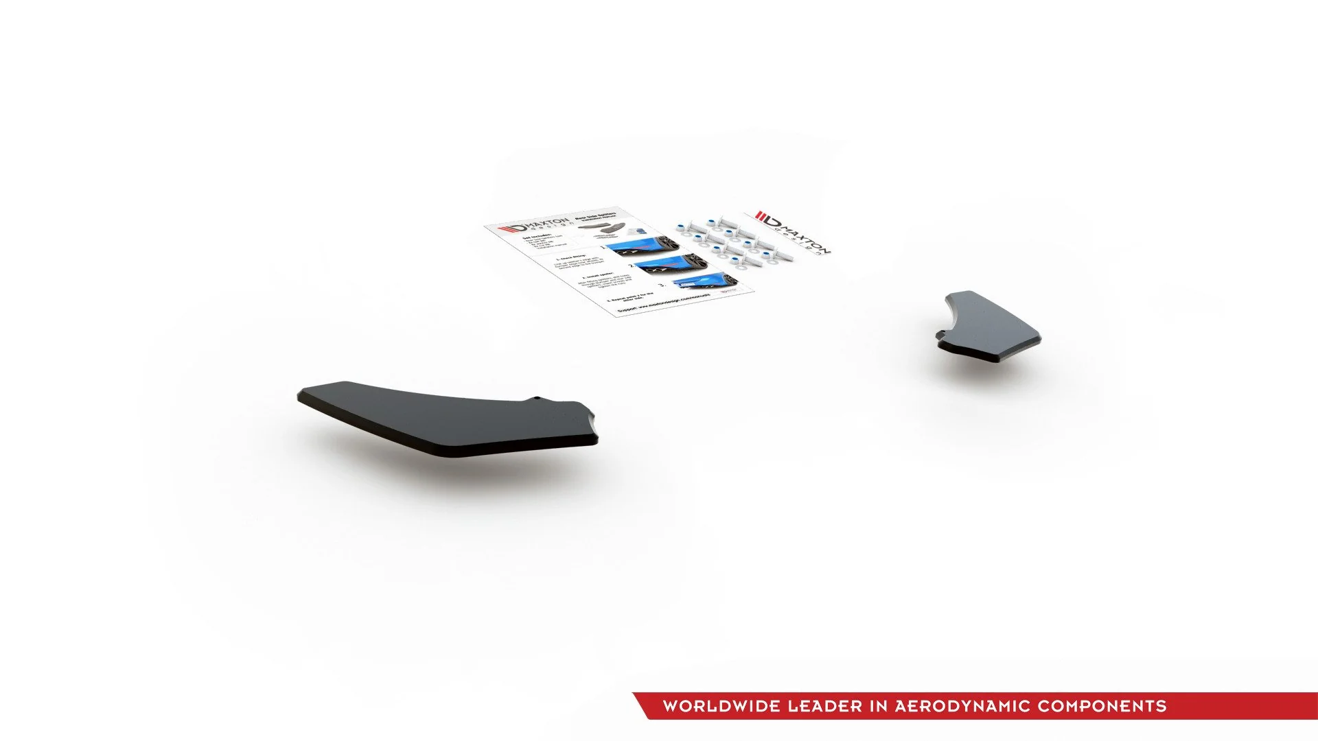 RACING DURABILITY REAR SIDE SPLITTERS V.2 VW GOLF 7 GTI - Image 13