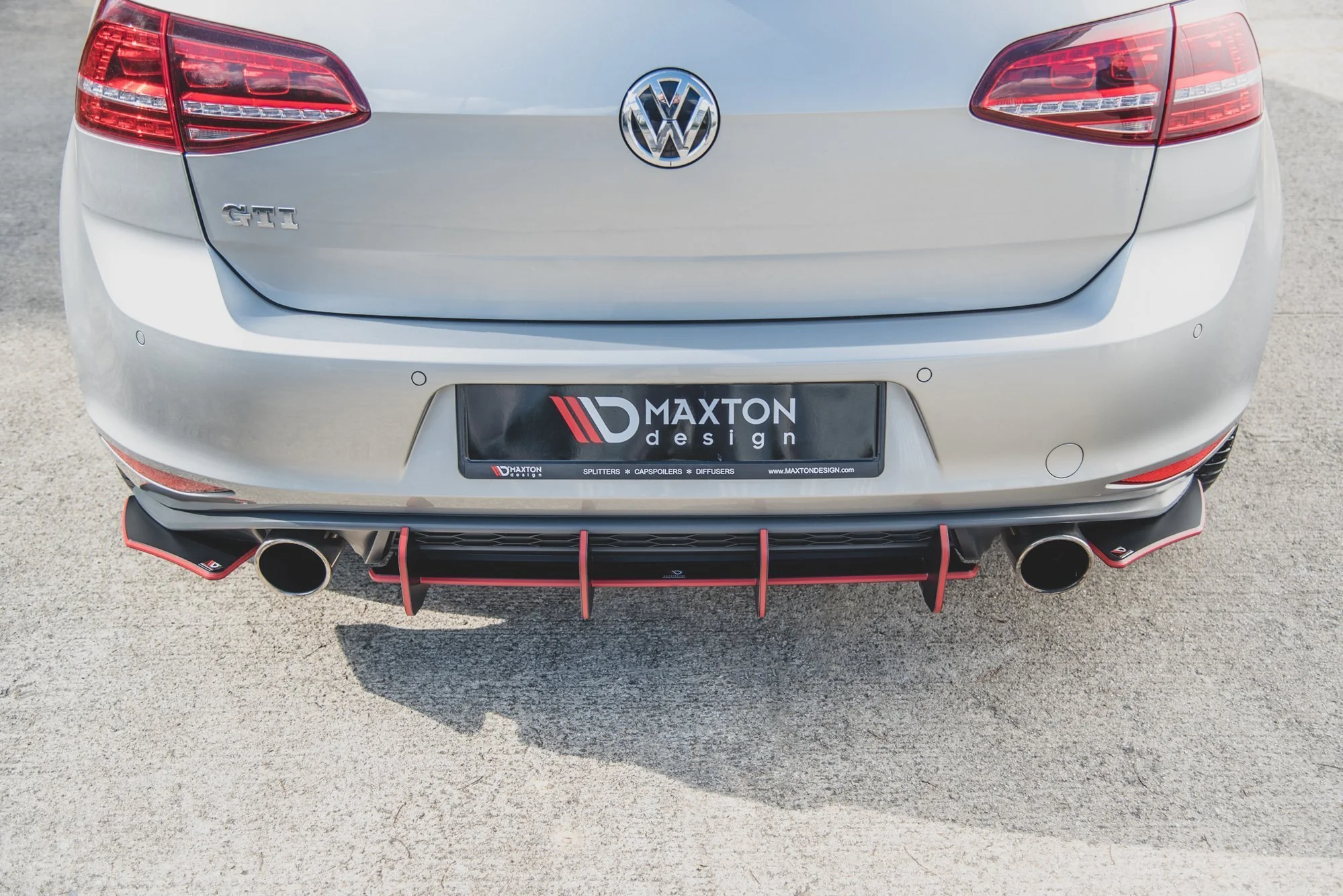 RACING DURABILITY REAR SIDE SPLITTERS V.2 VW GOLF 7 GTI - Image 8
