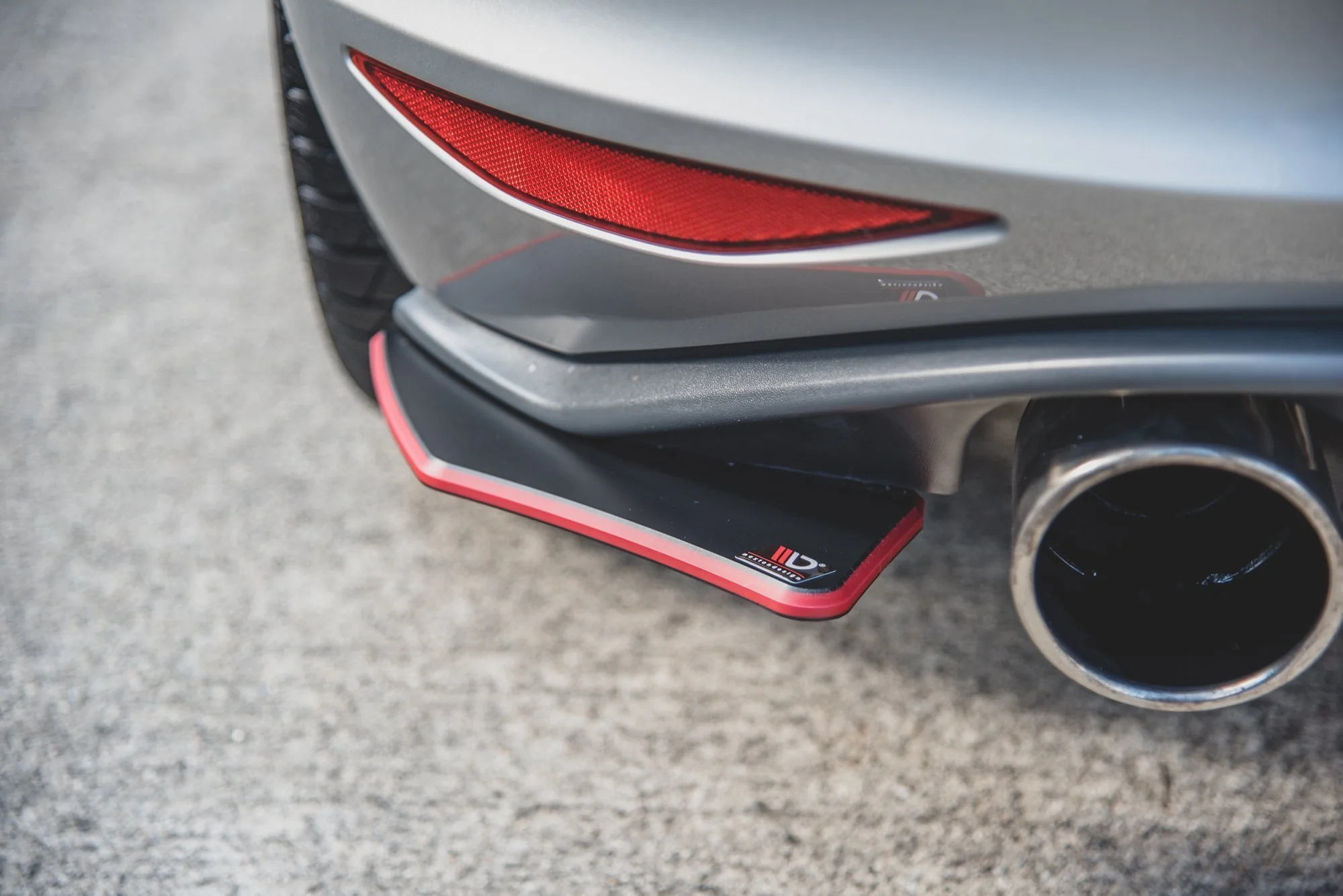RACING DURABILITY REAR SIDE SPLITTERS V.2 VW GOLF 7 GTI - Image 9