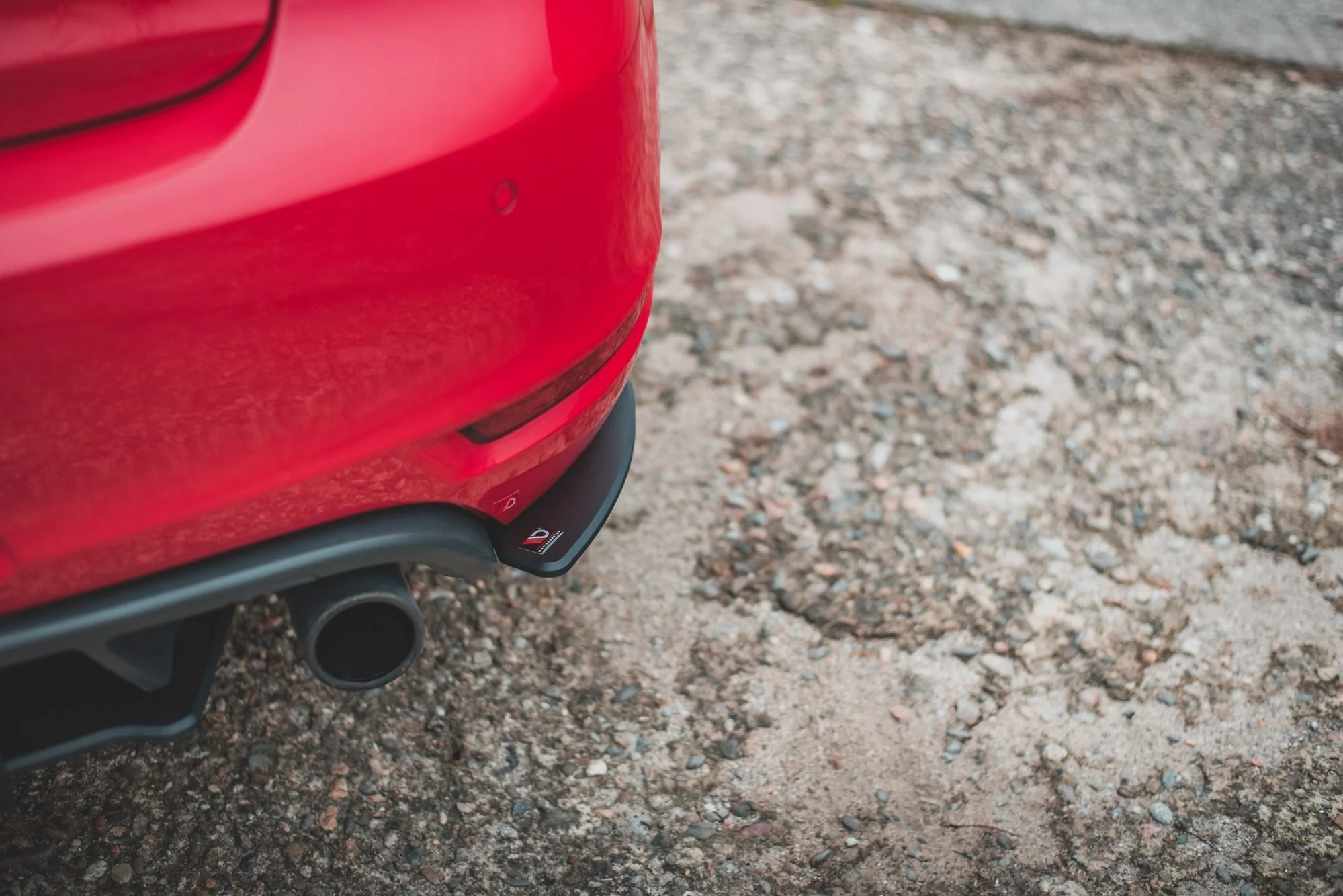 RACING DURABILITY REAR SIDE SPLITTERS VOLKSWAGEN GOLF GTI MK6 - Image 5