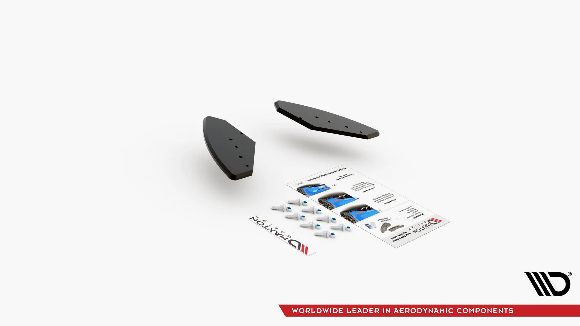 RACING DURABILITY REAR SIDE SPLITTERS VOLKSWAGEN GOLF GTI MK6 - Image 6
