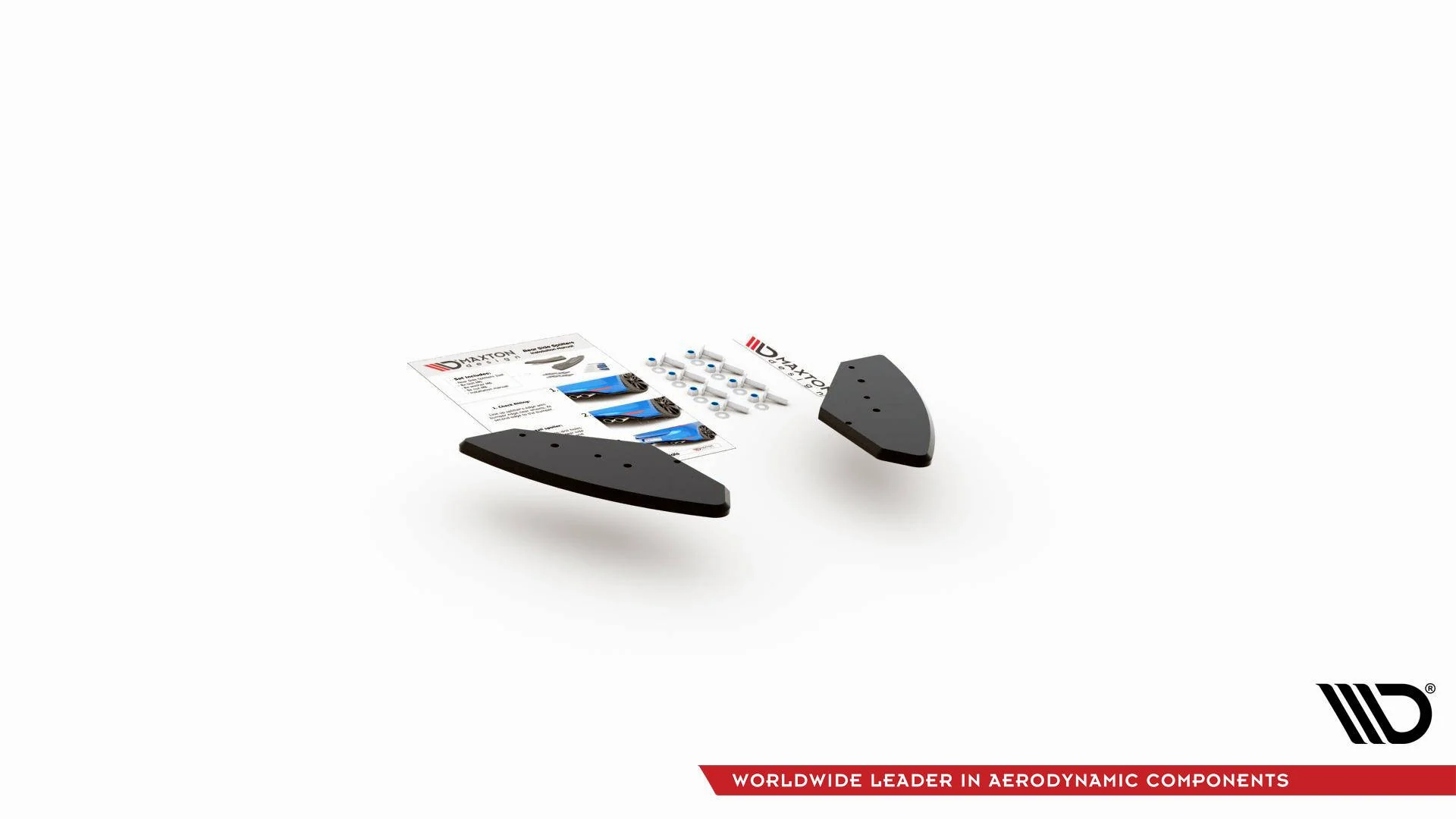 RACING DURABILITY REAR SIDE SPLITTERS VOLKSWAGEN GOLF GTI MK6 - Image 7