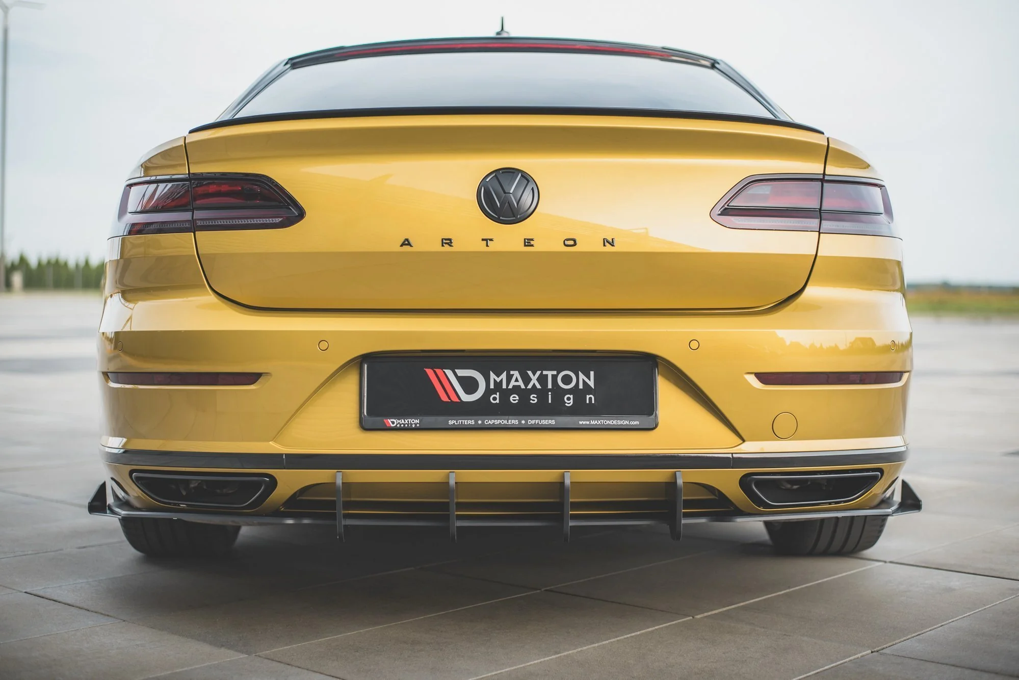 RACING DURABILITY REAR VALANCE + FLAPS VOLKSWAGEN ARTEON R-LINE - Image 5