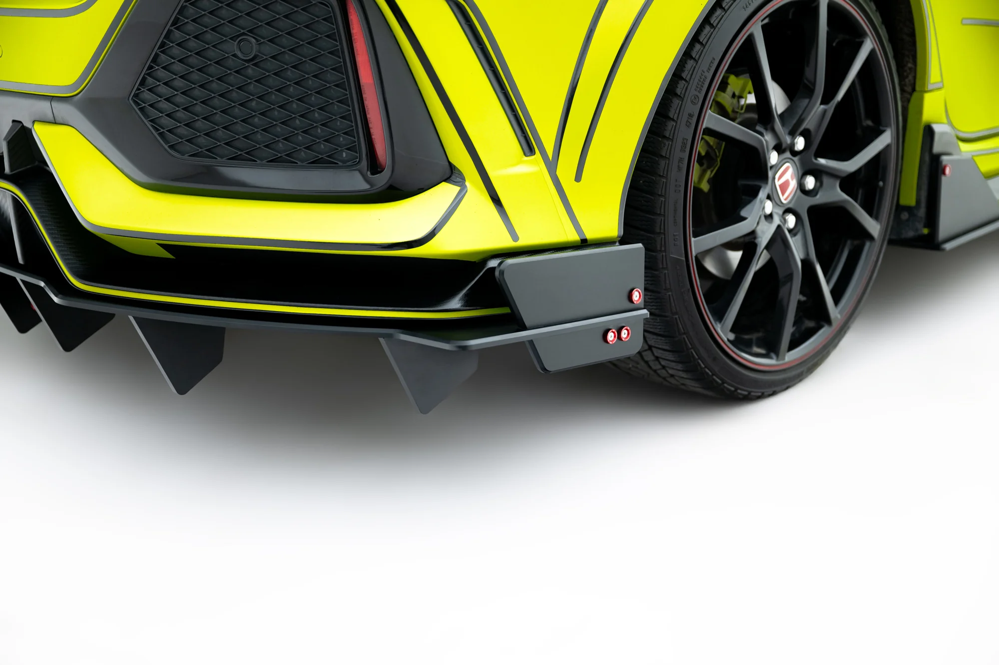 Street Pro Rear Valance Honda Civic X Type R - Image 5