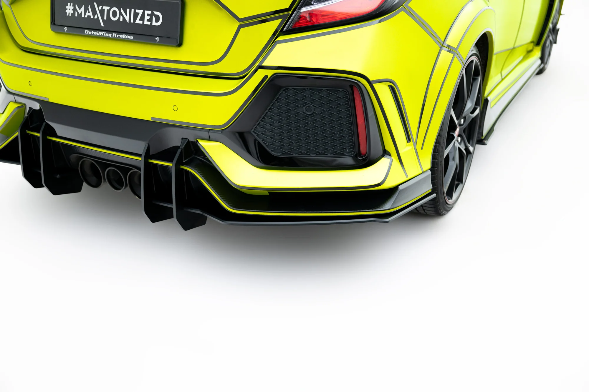 Street Pro Rear Valance V.2 Honda Civic Type R Mk10 - Image 3