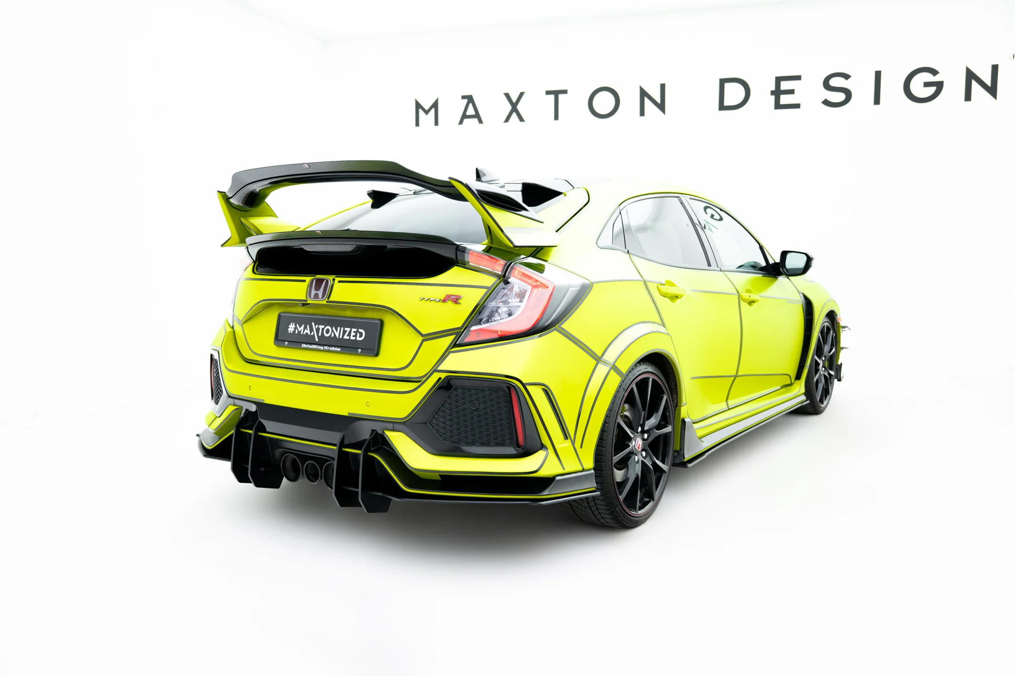 Street Pro Rear Valance V.2 Honda Civic Type R Mk10 - Image 7