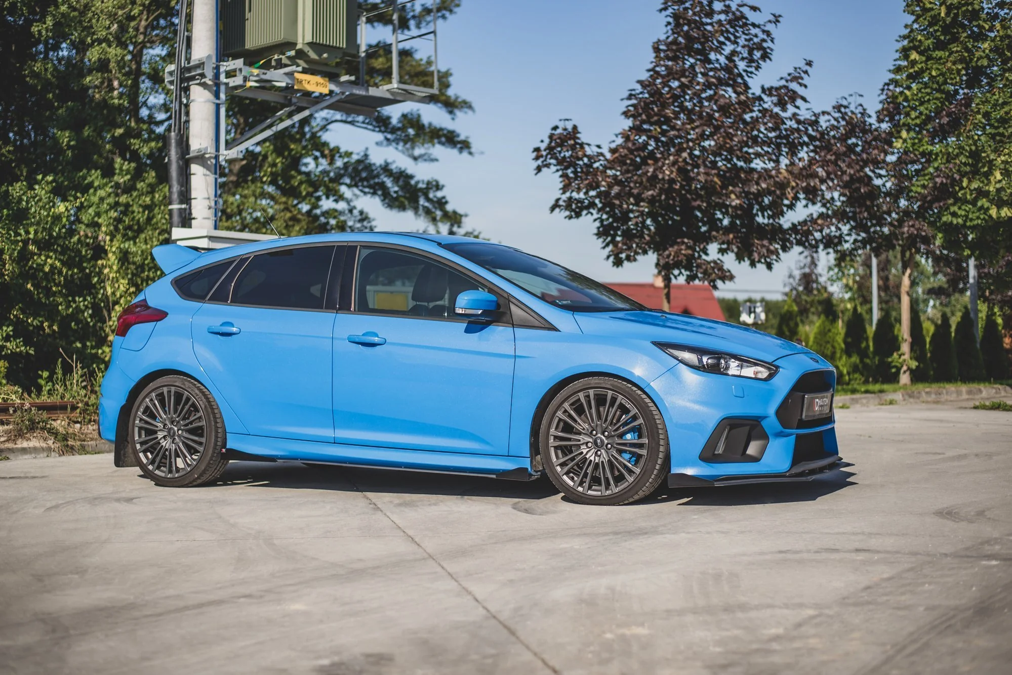 RACING DURABILITY SIDE SKIRTS DIFFUSERS + FLAPS FORD FOCUS RS MK3 - Image 2