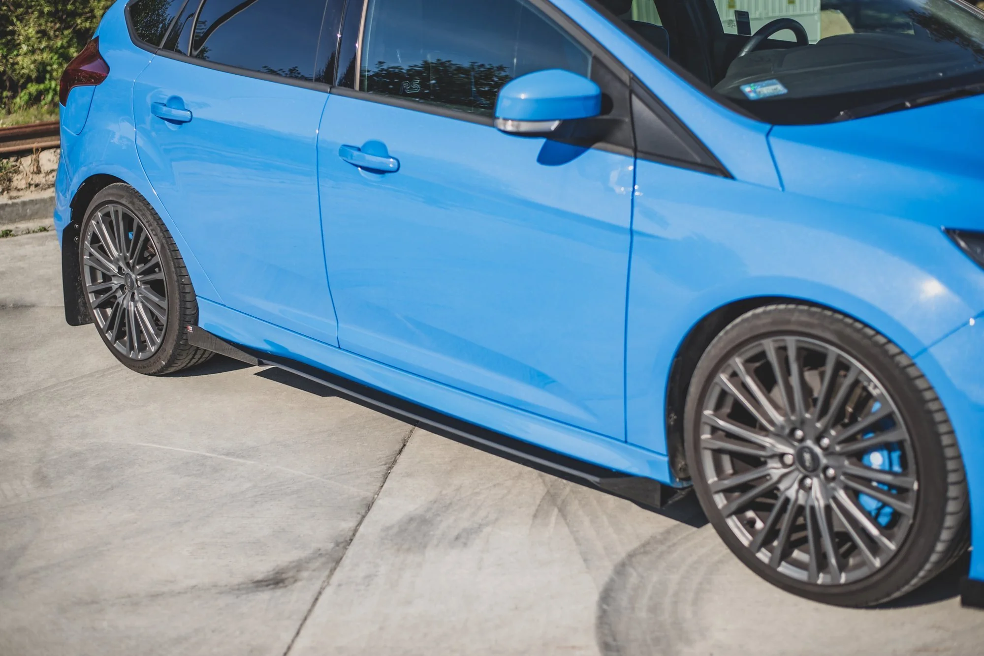 RACING DURABILITY SIDE SKIRTS DIFFUSERS + FLAPS FORD FOCUS RS MK3 - Image 5
