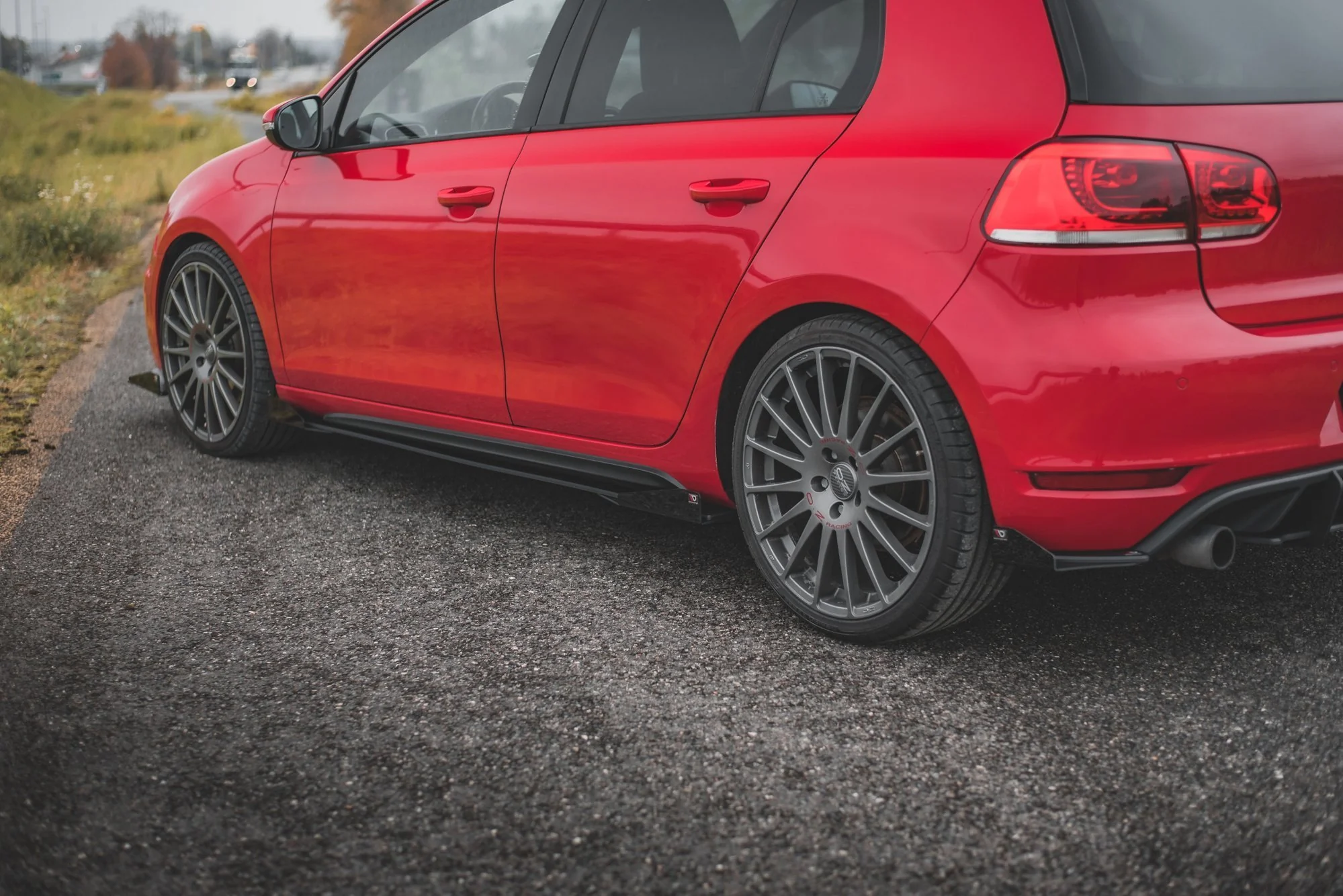 RACING DURABILITY SIDE SKIRTS DIFFUSERS + FLAPS VOLKSWAGEN GOLF GTI MK6 - Image 5