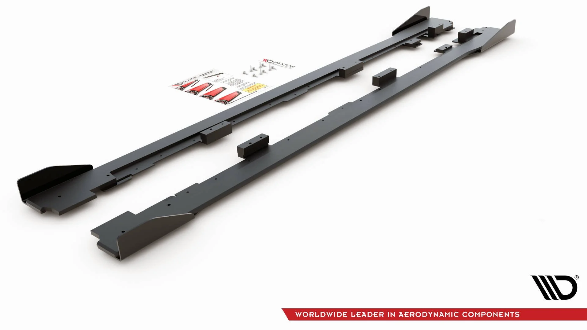 RACING DURABILITY SIDE SKIRTS DIFFUSERS + FLAPS VOLKSWAGEN GOLF GTI MK6 - Image 7