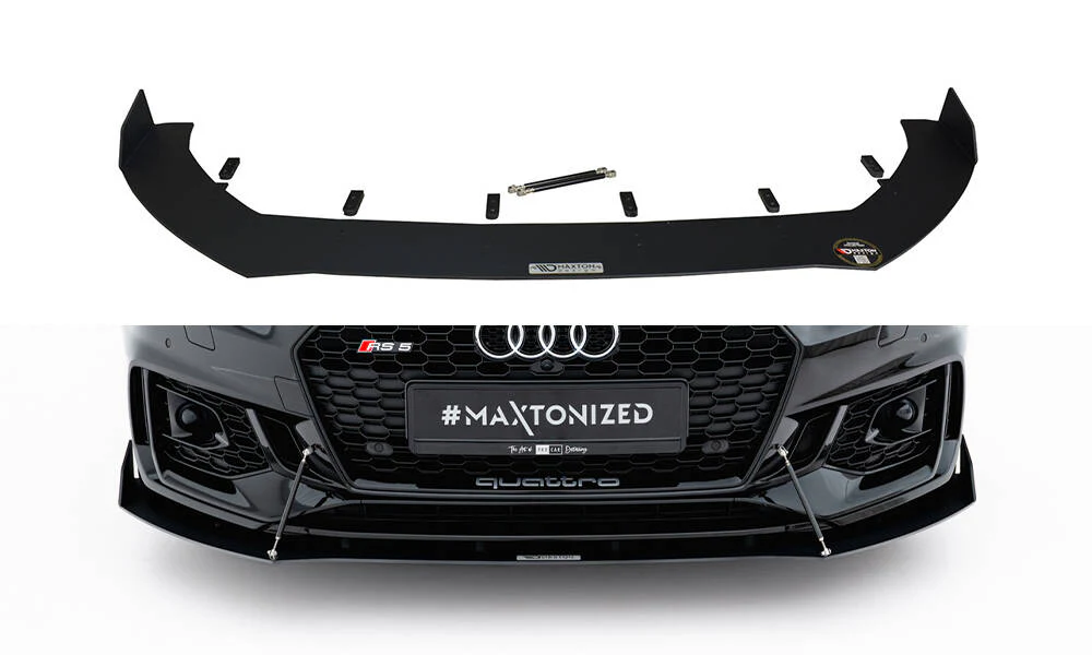RACING FRONT SPLITTER V.2 AUDI RS5 F5 COUPE / SPORTBACK