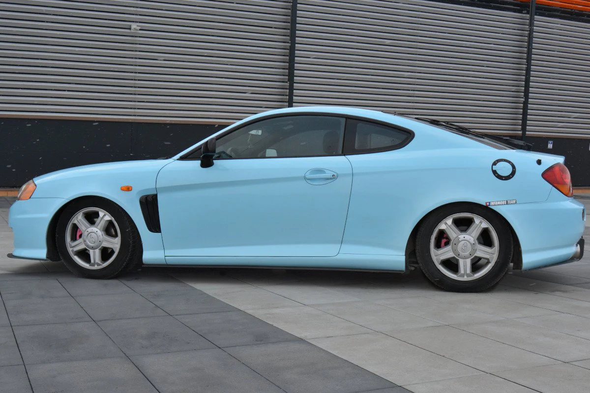 RACING SIDE SKIRTS DIFFUSERS HYUNDAI TIBURON MK.2 FACELIFT - Image 4