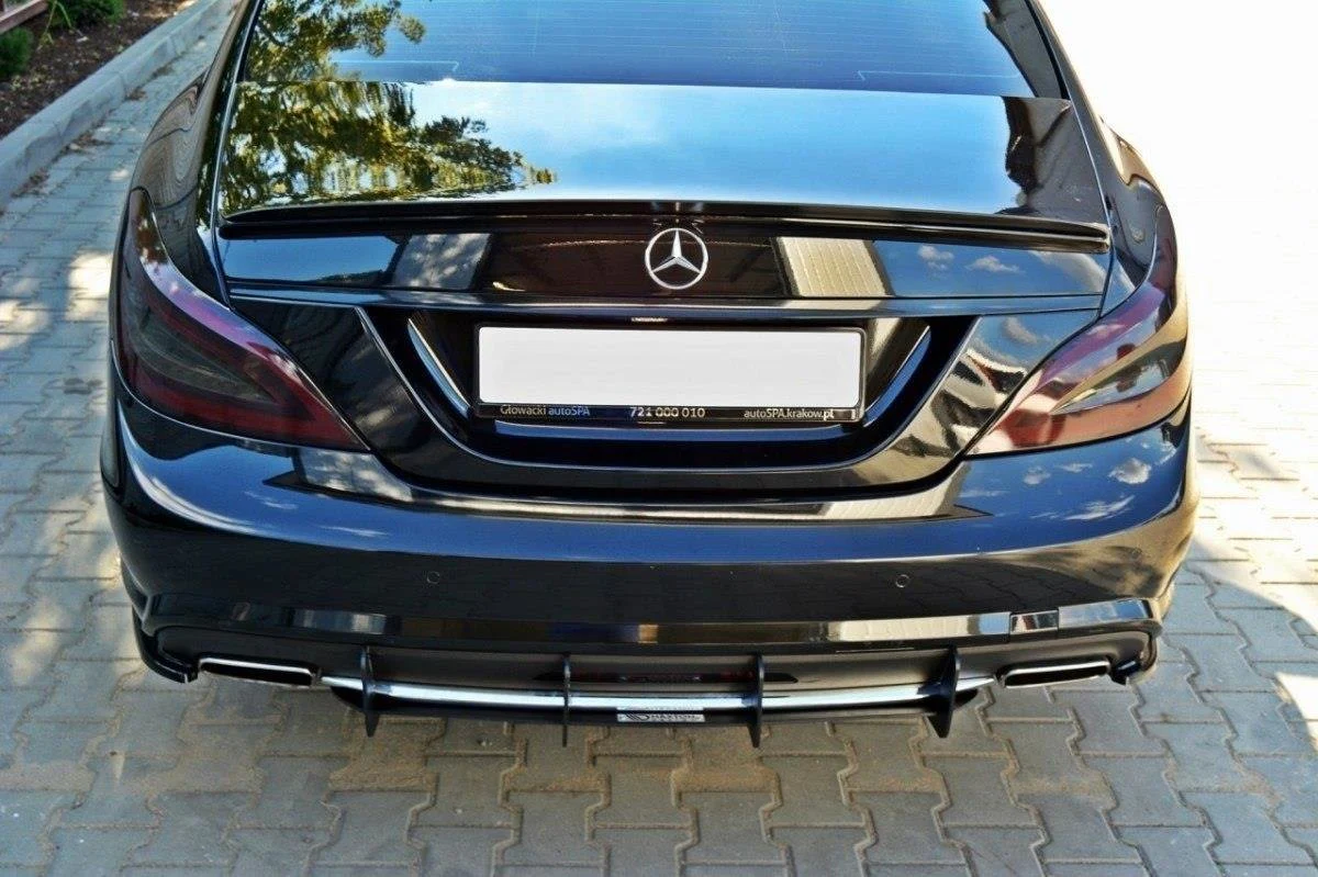REAR DIFFUSER MERCEDES CLS C218 AMG LINE - Image 3