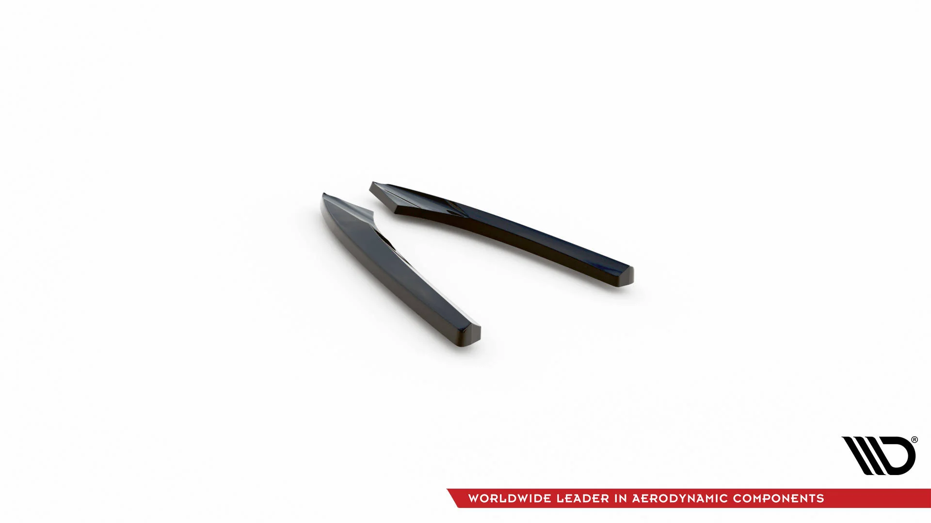 REAR SIDE SPLITTERS AUDI A5 COUPE 8T FACELIFT (Set for Maxton Valance) - Image 5