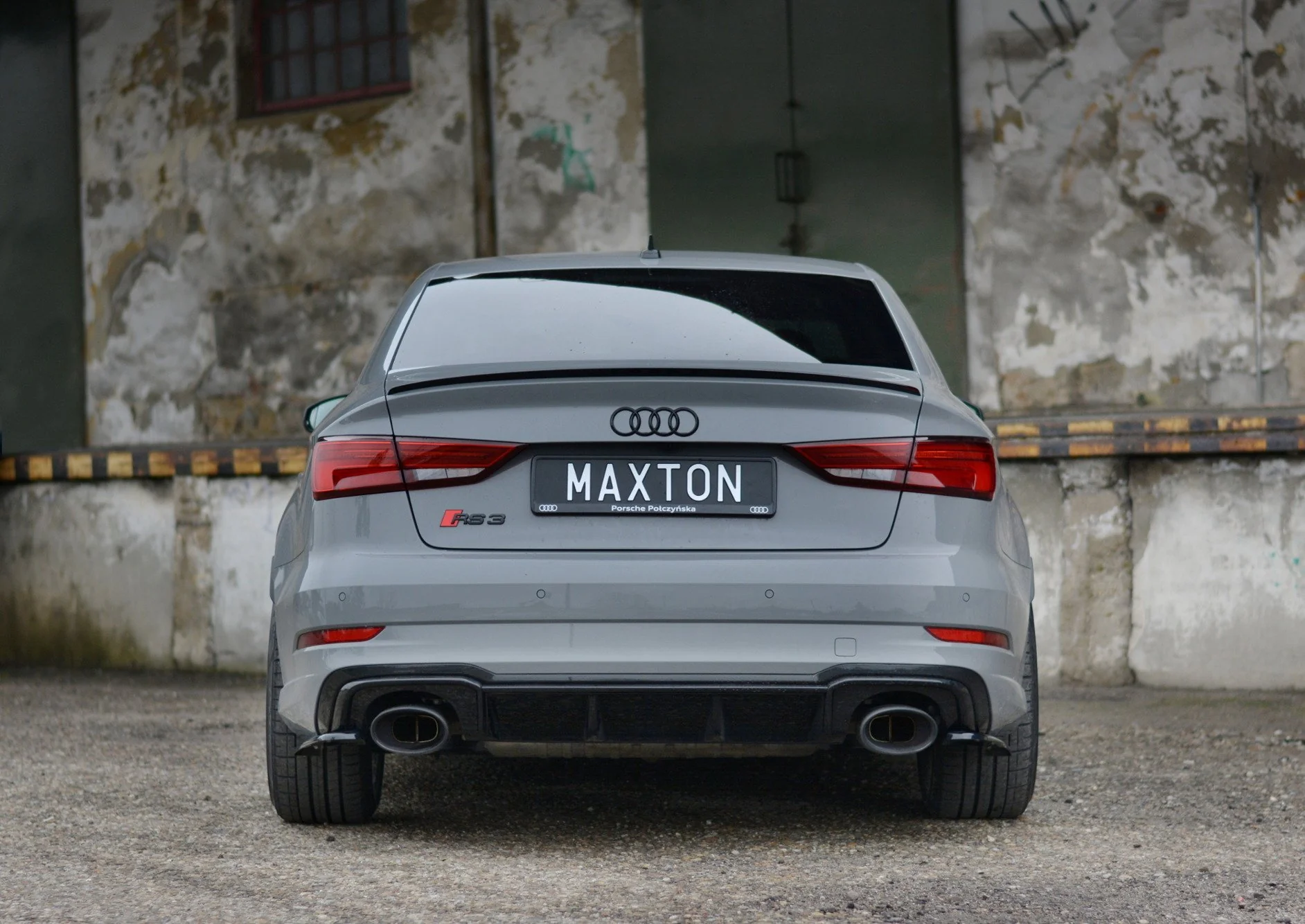 REAR SIDE SPLITTERS AUDI RS3 8V FL SEDAN - Image 4