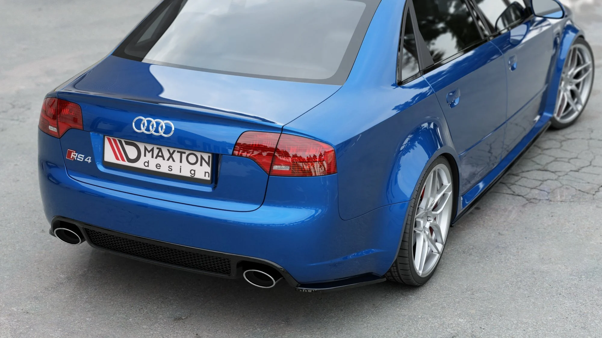 REAR SIDE SPLITTERS AUDI RS4 B7 - Image 7