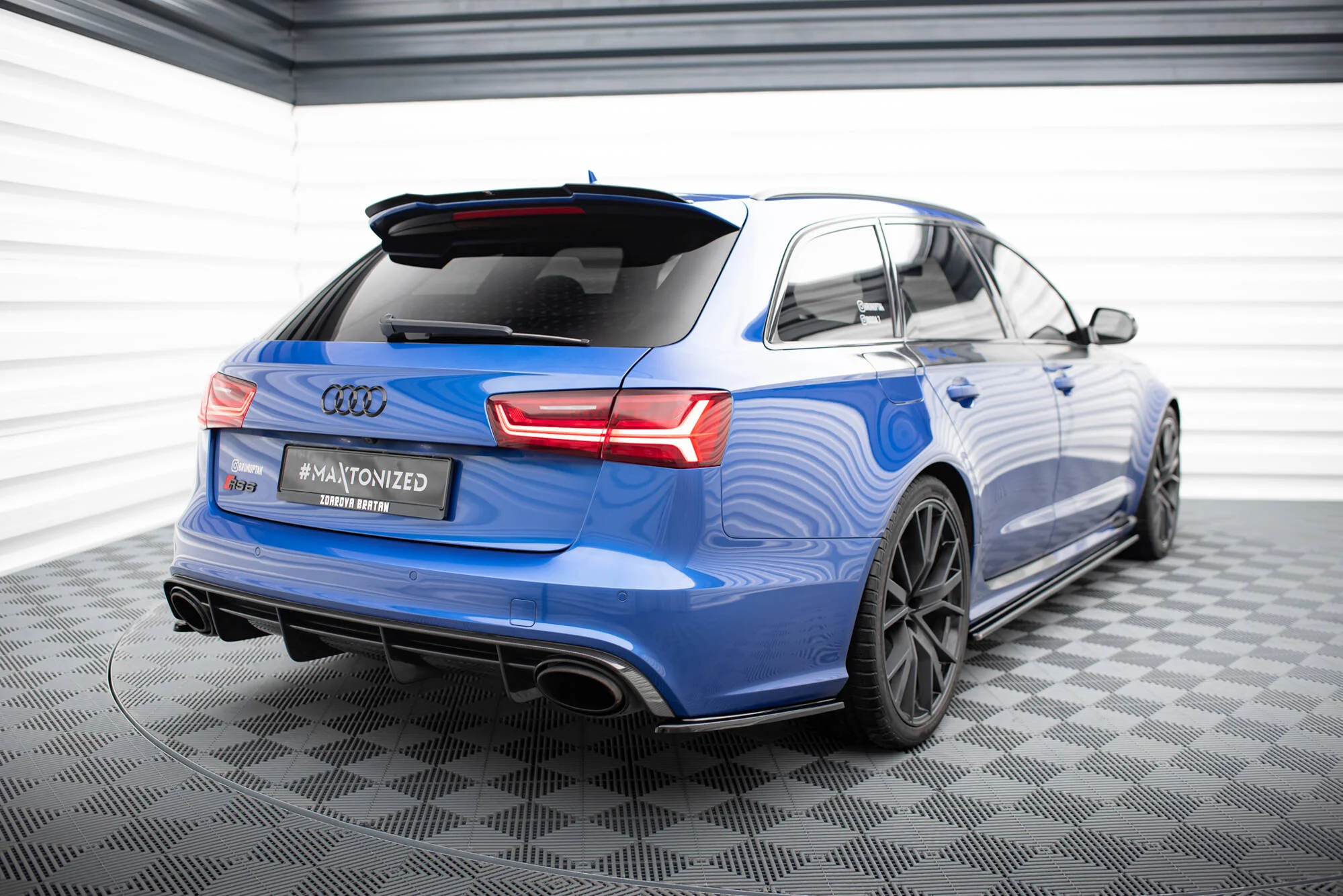REAR SIDE SPLITTERS AUDI RS6 C7 / C7 FL - Image 3