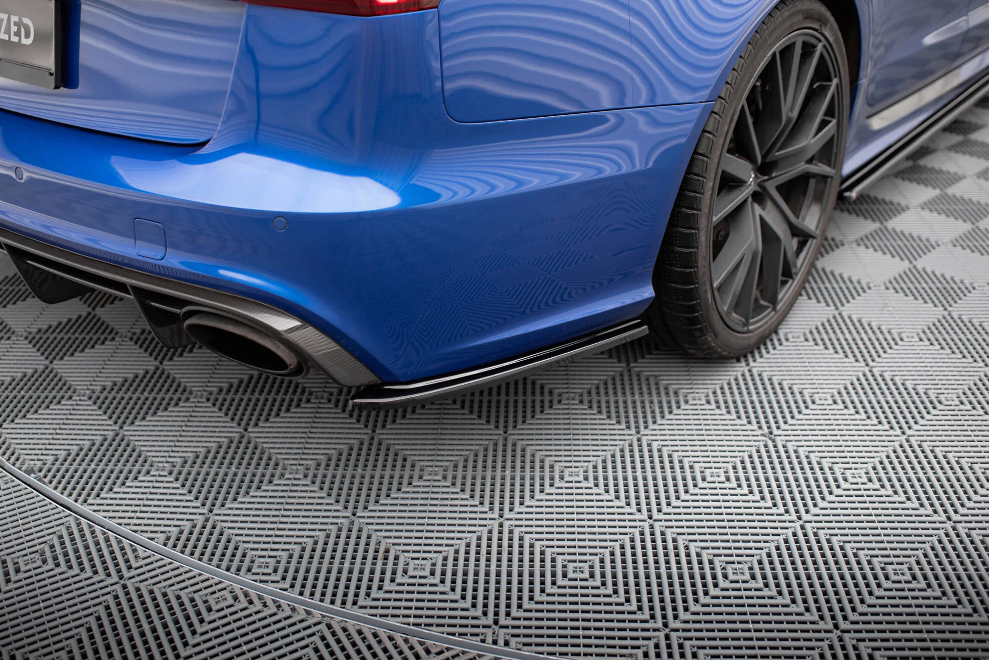 REAR SIDE SPLITTERS AUDI RS6 C7 / C7 FL - Image 4