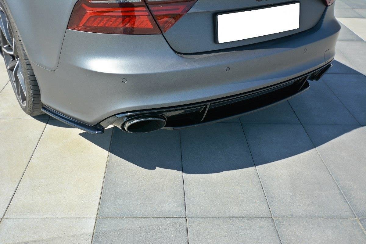 REAR SIDE SPLITTERS AUDI RS7 C7 FL - Image 4