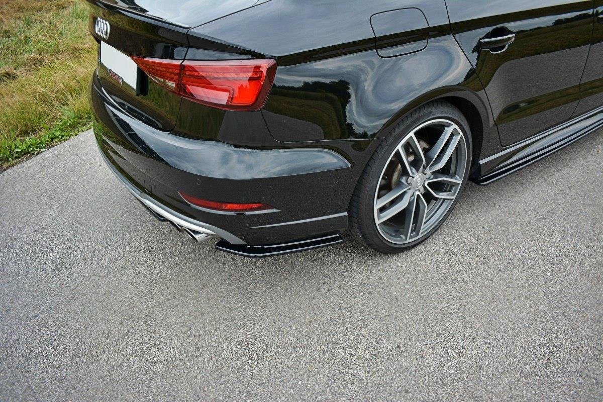 REAR SIDE SPLITTERS AUDI S3 / A3 S-LINE 8V FL SEDAN - Image 4