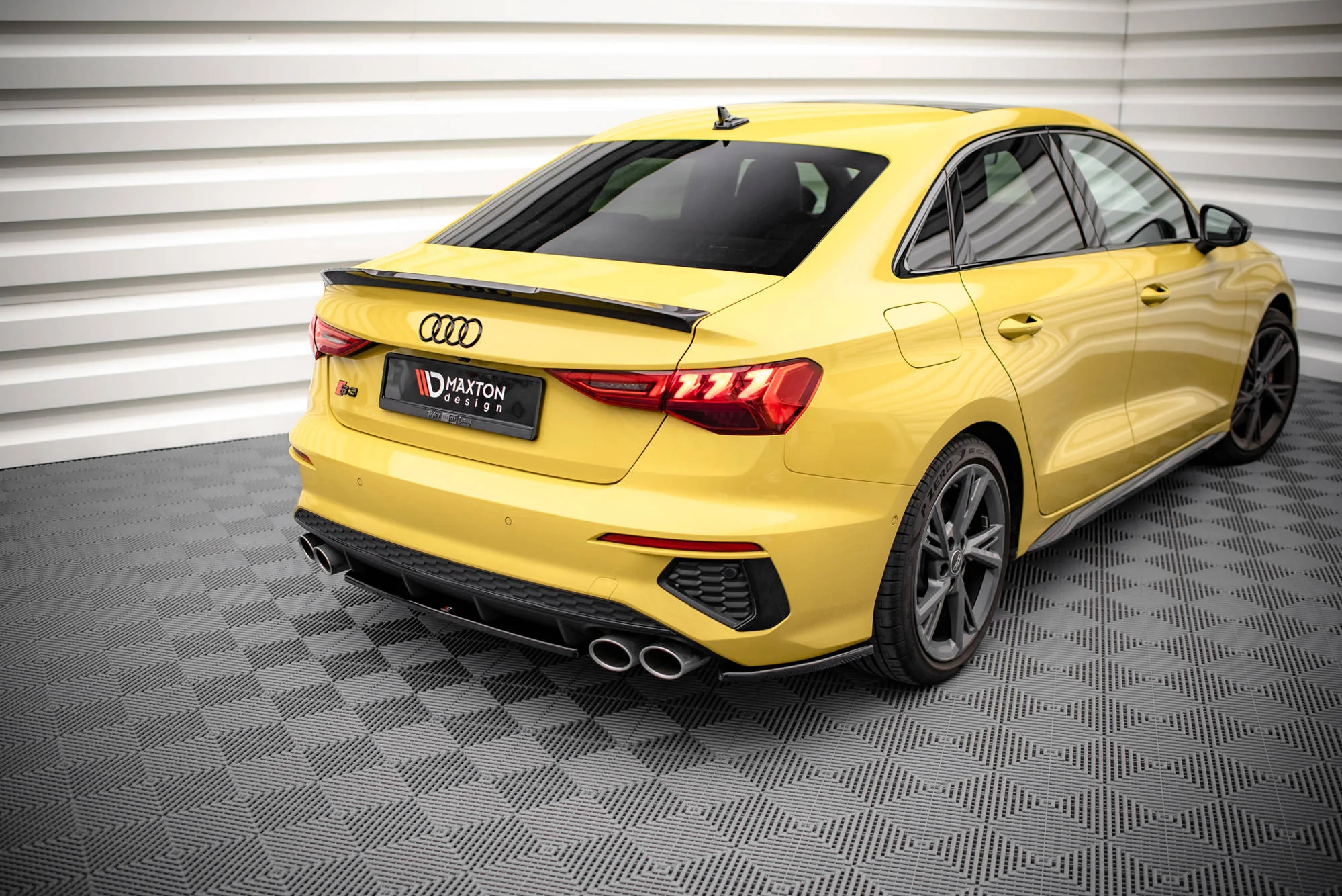 REAR SIDE SPLITTERS AUDI S3 SEDAN 8Y - Image 3