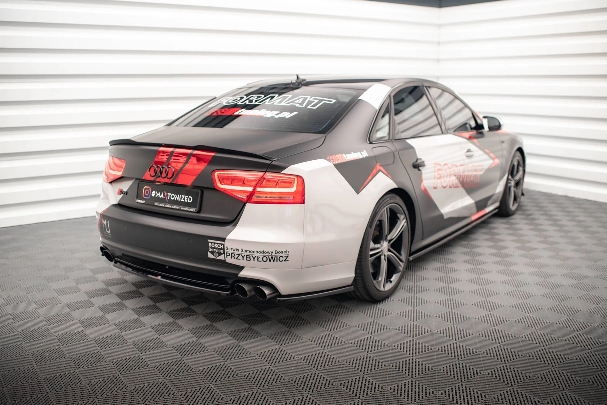 REAR SIDE SPLITTERS AUDI S8 D4 - Image 2