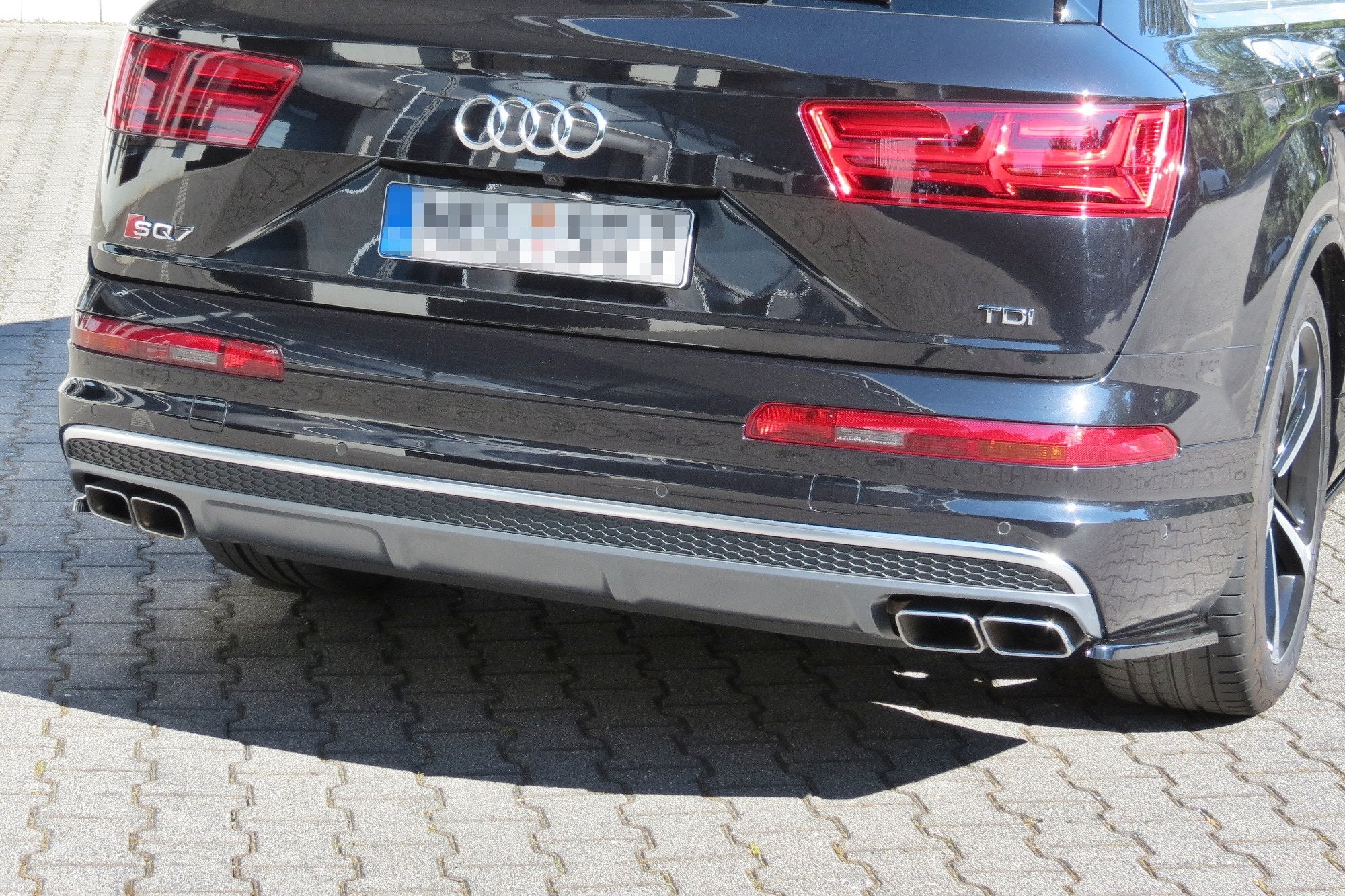 REAR SIDE SPLITTERS AUDI SQ7 / Q7 S-LINE MK.2 - Image 3