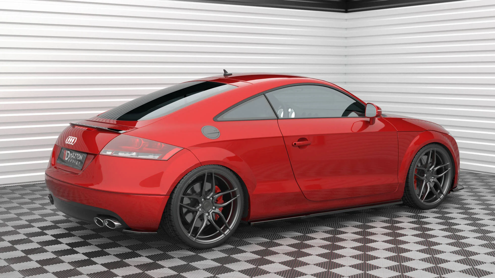 Rear Side Splitters Audi TT 3.2 V6 8J - Image 5