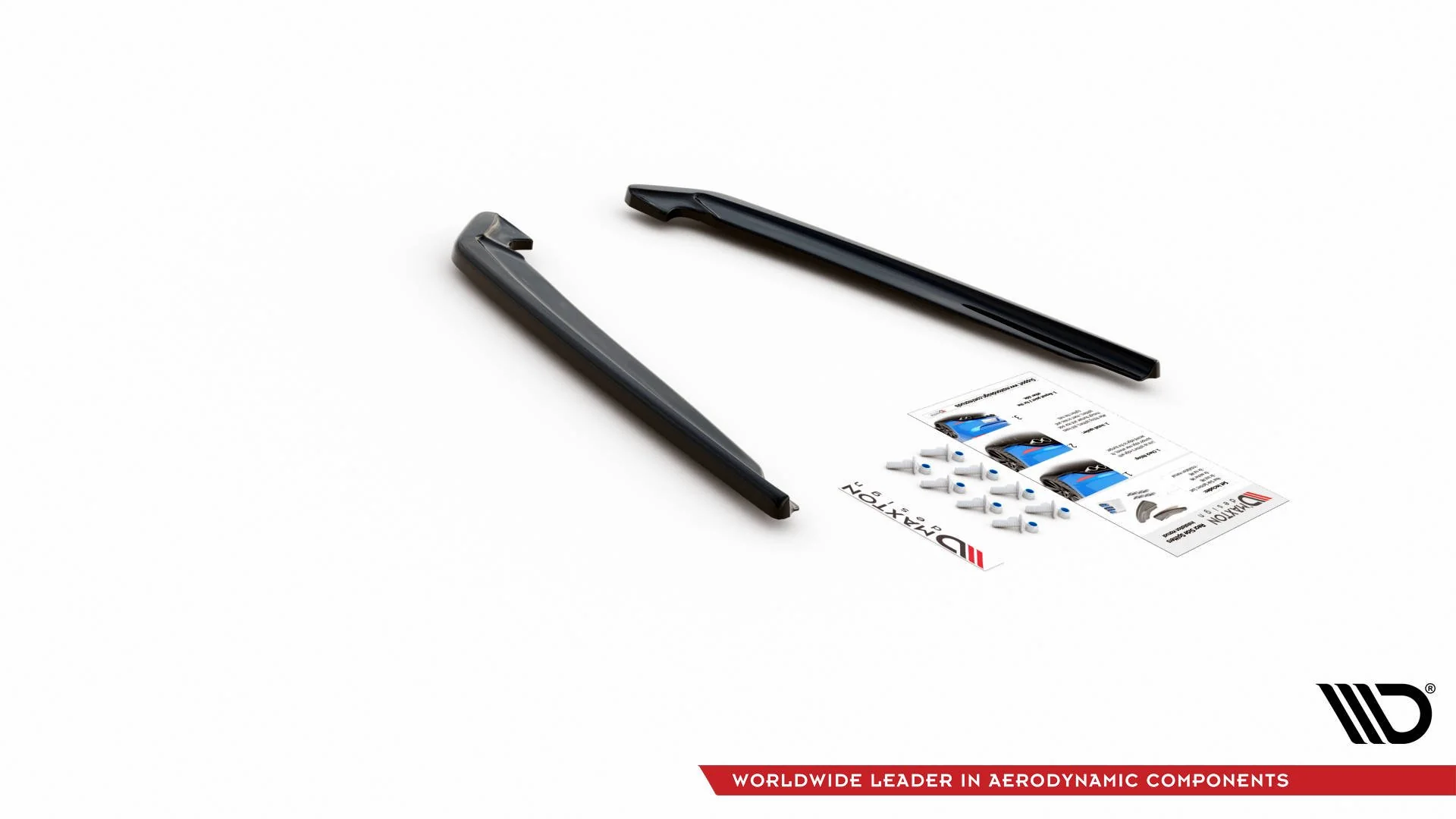 REAR SIDE SPLITTERS BMW 5 G30 FACELIFT M-PACK - Image 4