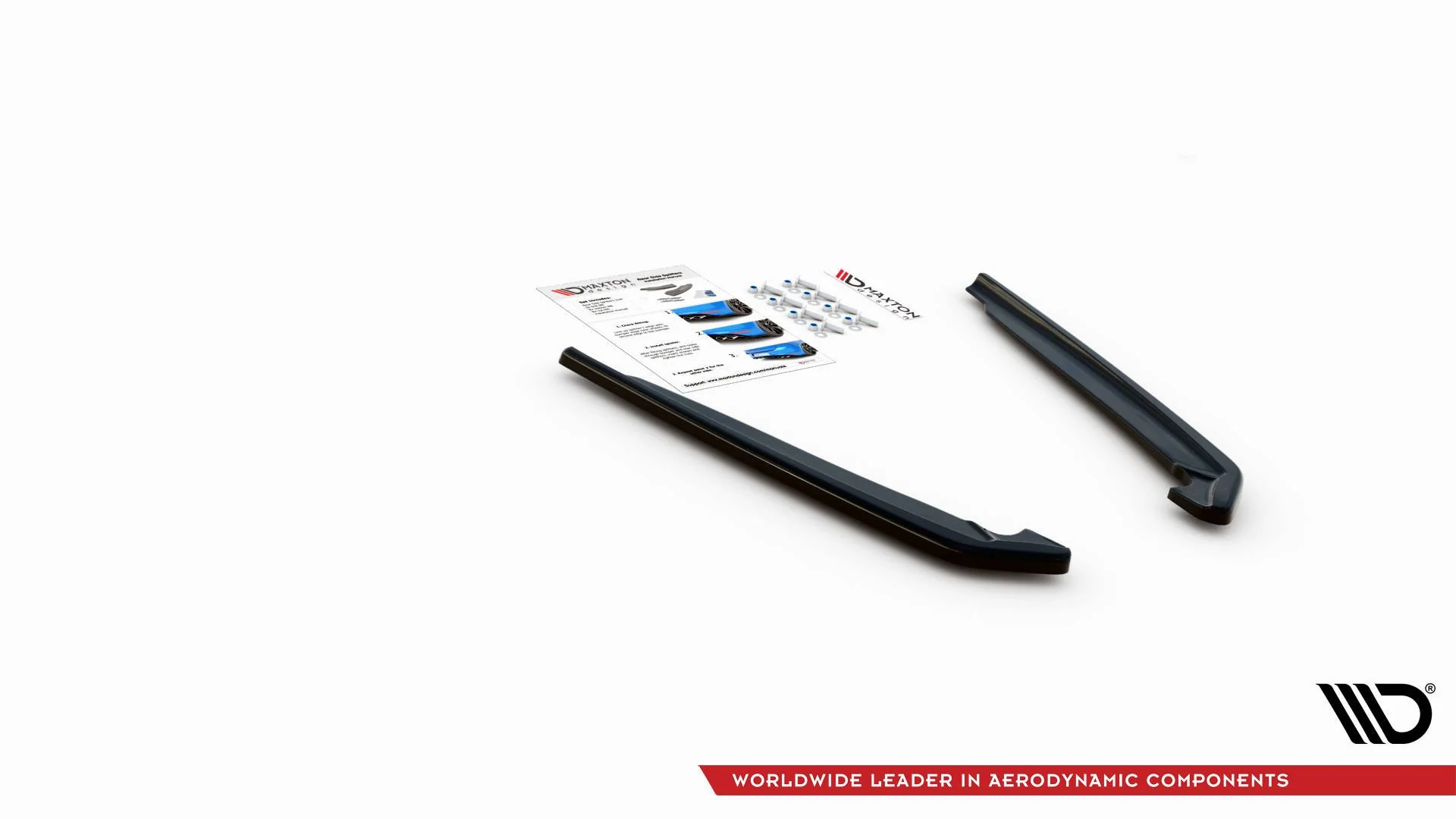 REAR SIDE SPLITTERS BMW 5 G30 FACELIFT M-PACK - Image 5