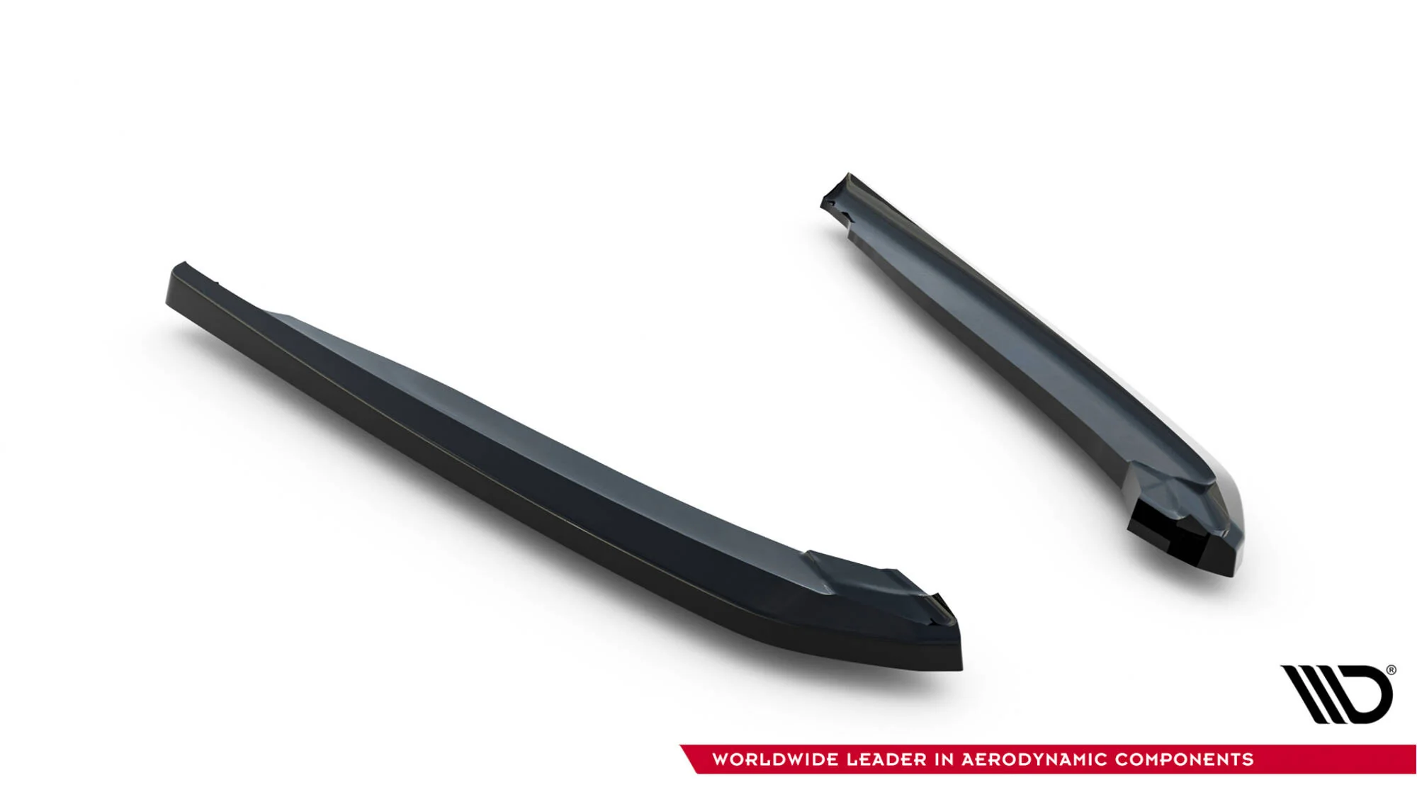 Rear Side Splitters BMW M550i Sedan G30 (set for valance) - Image 4