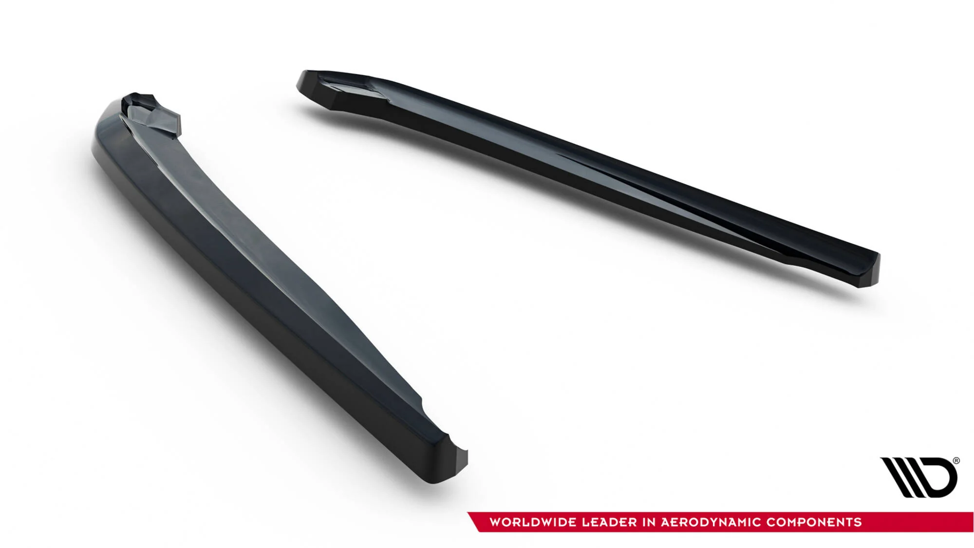 Rear Side Splitters BMW M550i Sedan G30 (set for valance) - Image 5