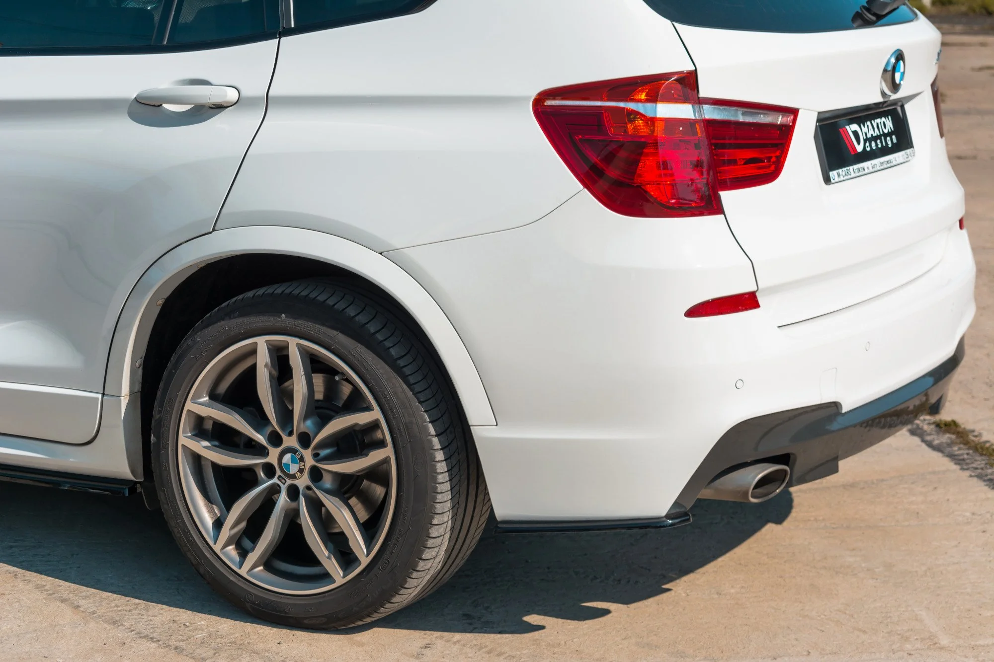 REAR SIDE SPLITTERS BMW X3 F25 M-PACK FACELIFT - Image 2