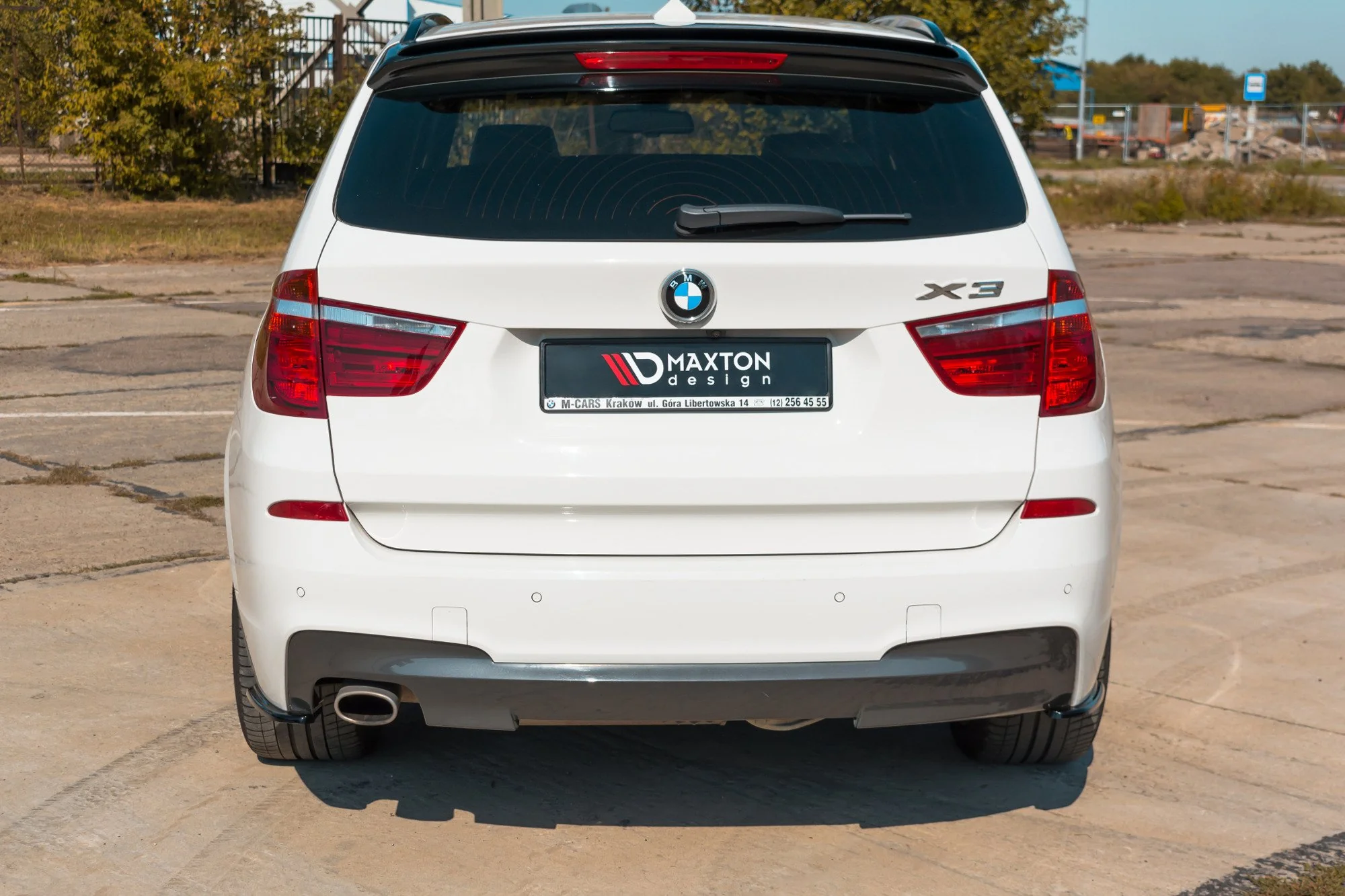 REAR SIDE SPLITTERS BMW X3 F25 M-PACK FACELIFT - Image 3