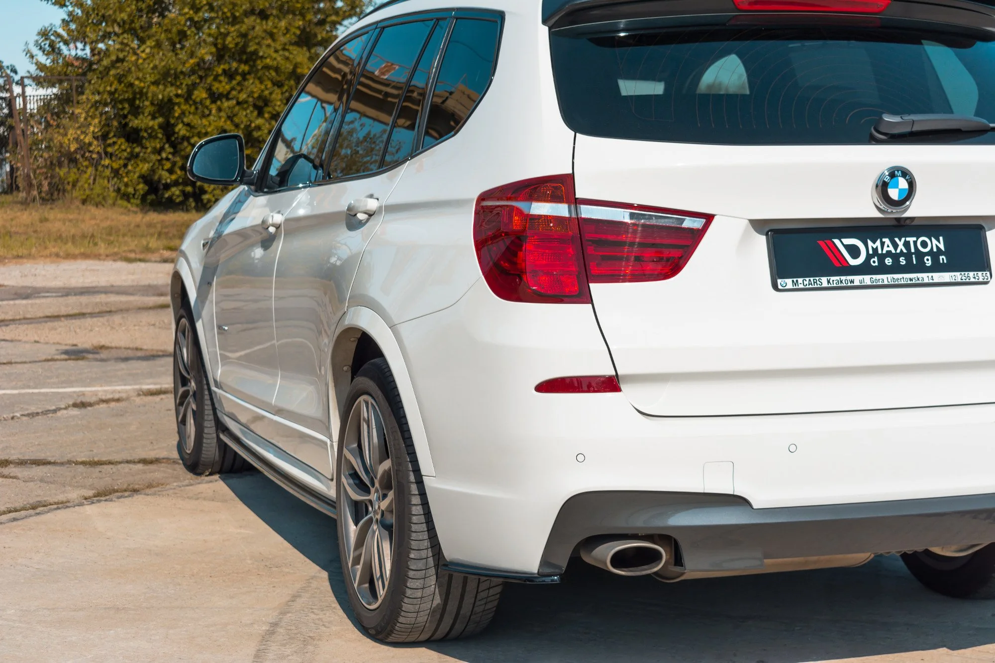 REAR SIDE SPLITTERS BMW X3 F25 M-PACK FACELIFT - Image 4