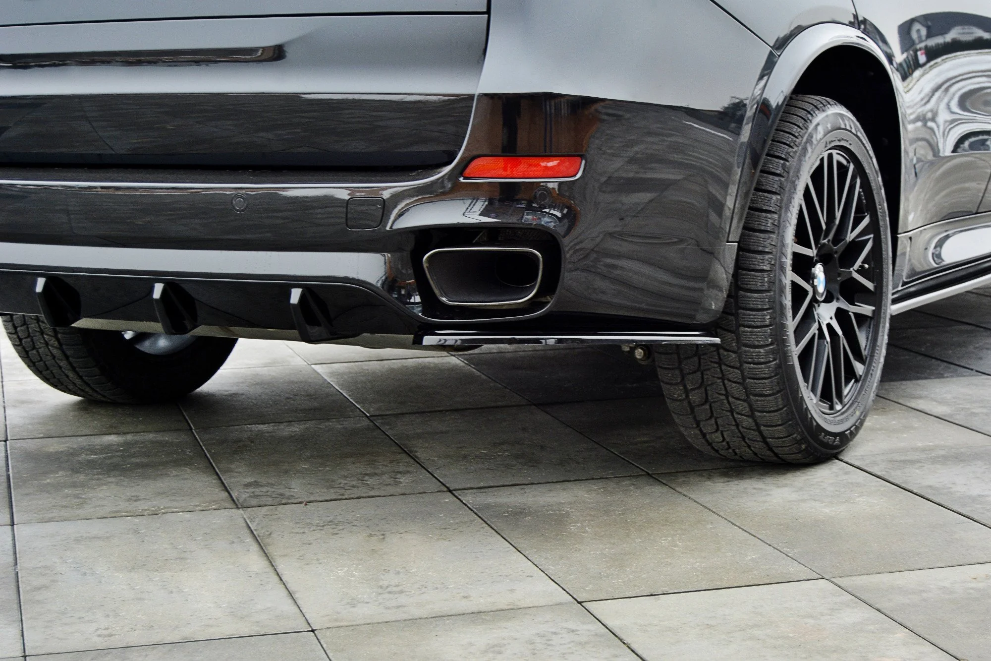 REAR SIDE SPLITTERS BMW X5 F15 M50D