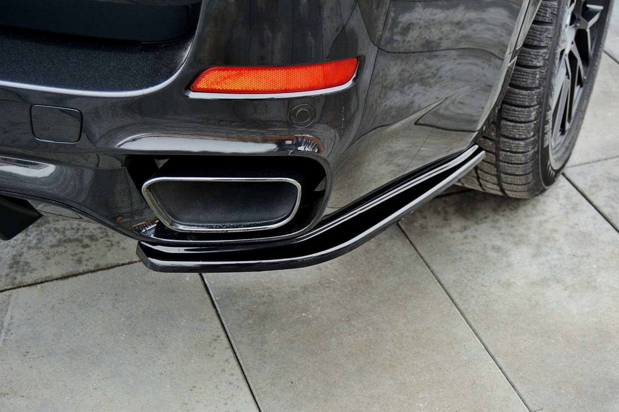 REAR SIDE SPLITTERS BMW X5 F15 M50D - Image 2