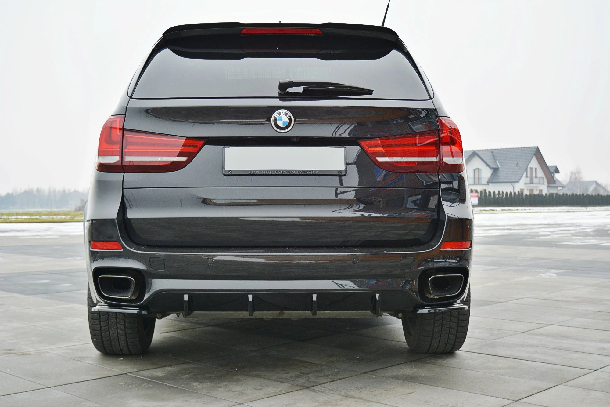 REAR SIDE SPLITTERS BMW X5 F15 M50D - Image 3