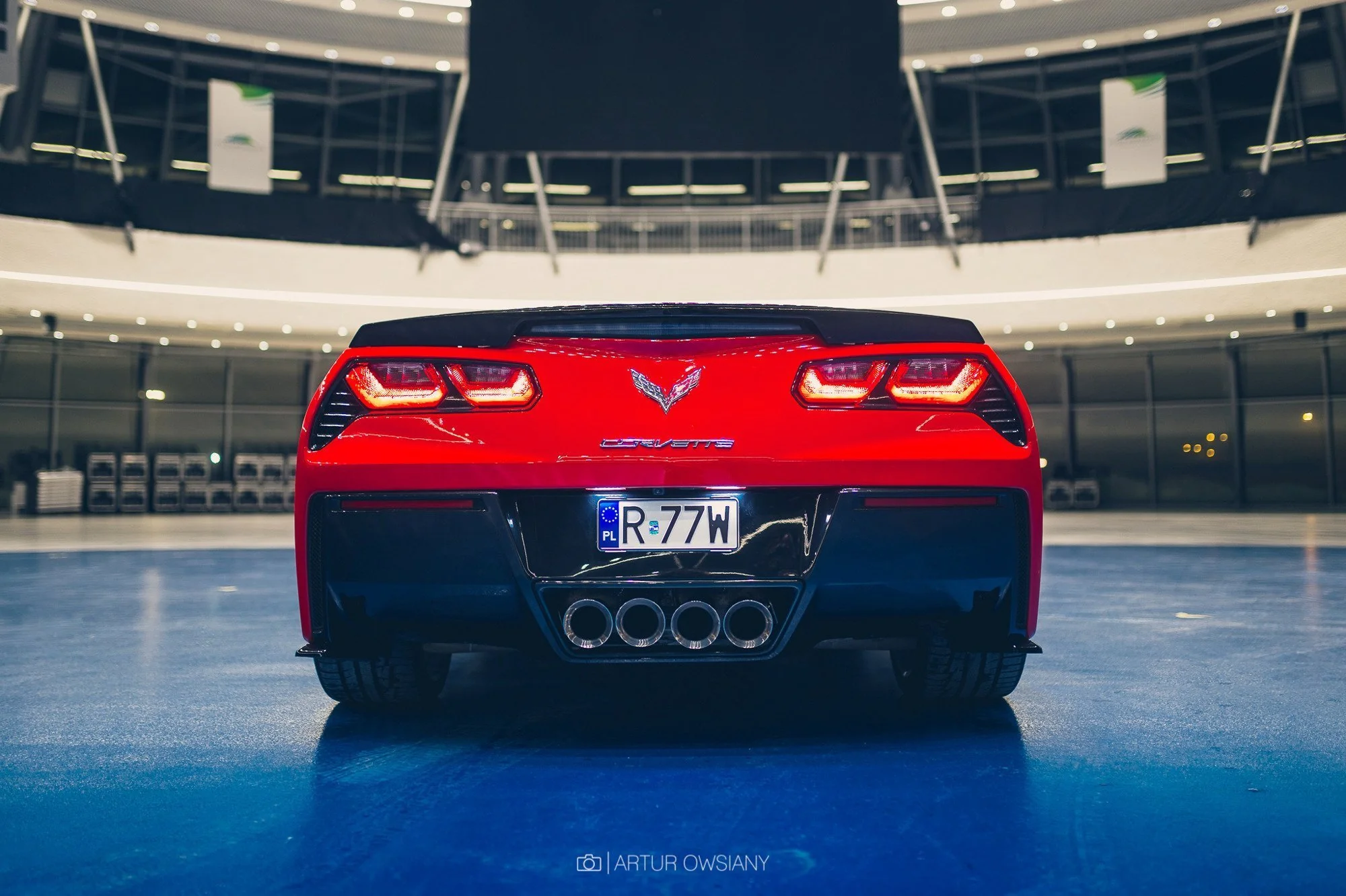 REAR SIDE SPLITTERS CHEVROLET CORVETTE C7 - Image 4