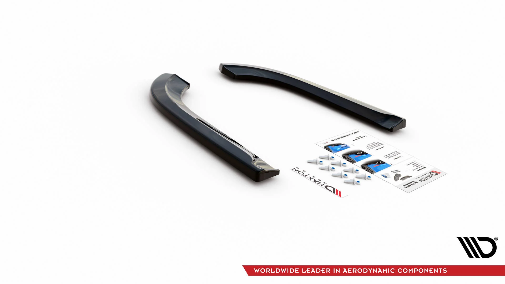 REAR SIDE SPLITTERS DODGE DURANGO RT MK3 - Image 6