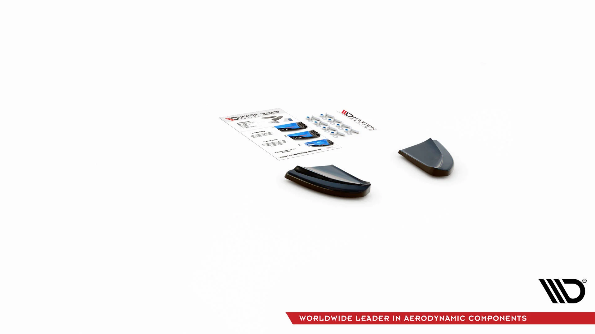 REAR SIDE SPLITTERS FIAT 500 ABARTH MK1 FACELIFT - Image 4