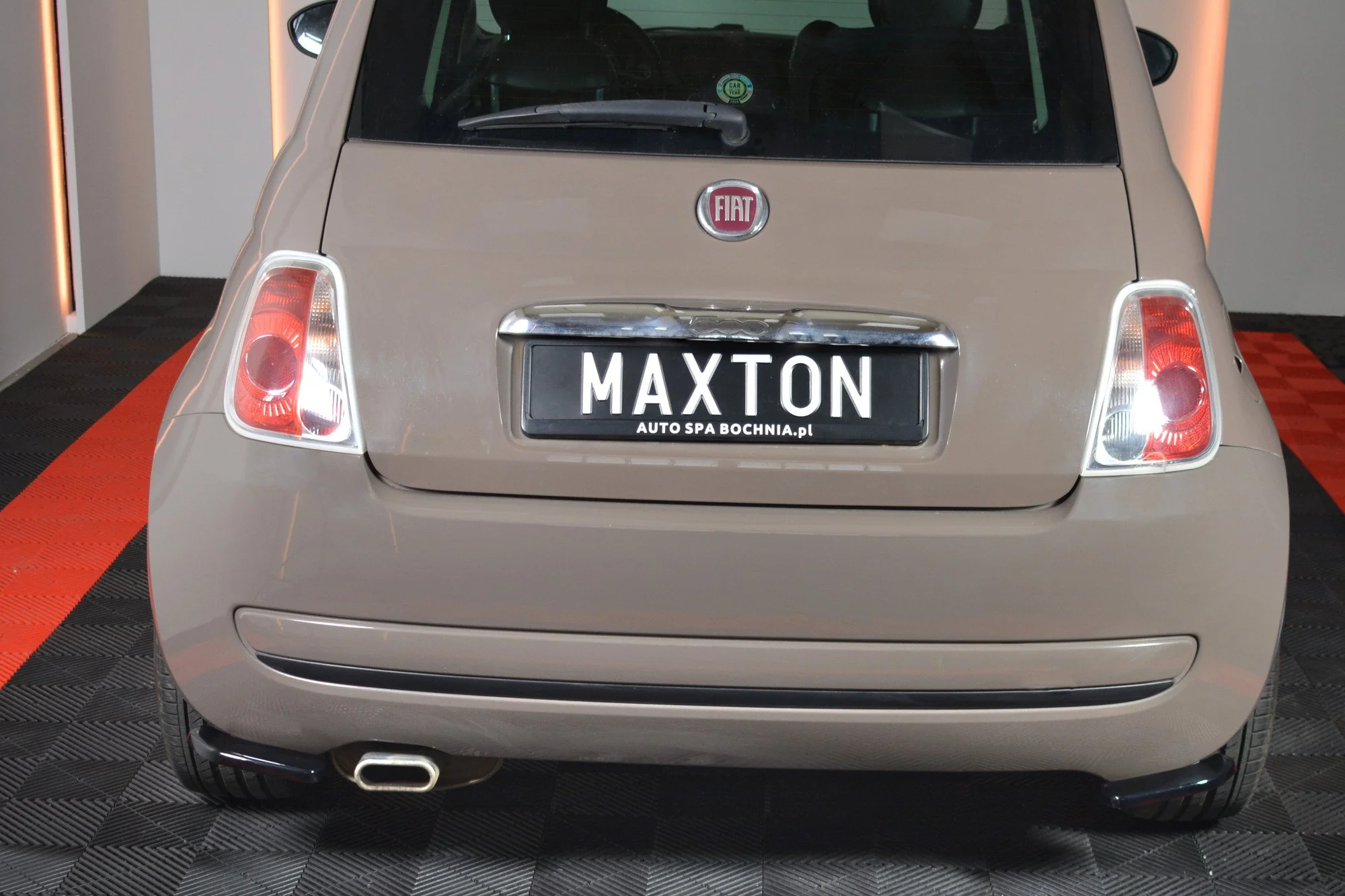 REAR SIDE SPLITTERS FIAT 500 HATCHBACK PREFACE - Image 3