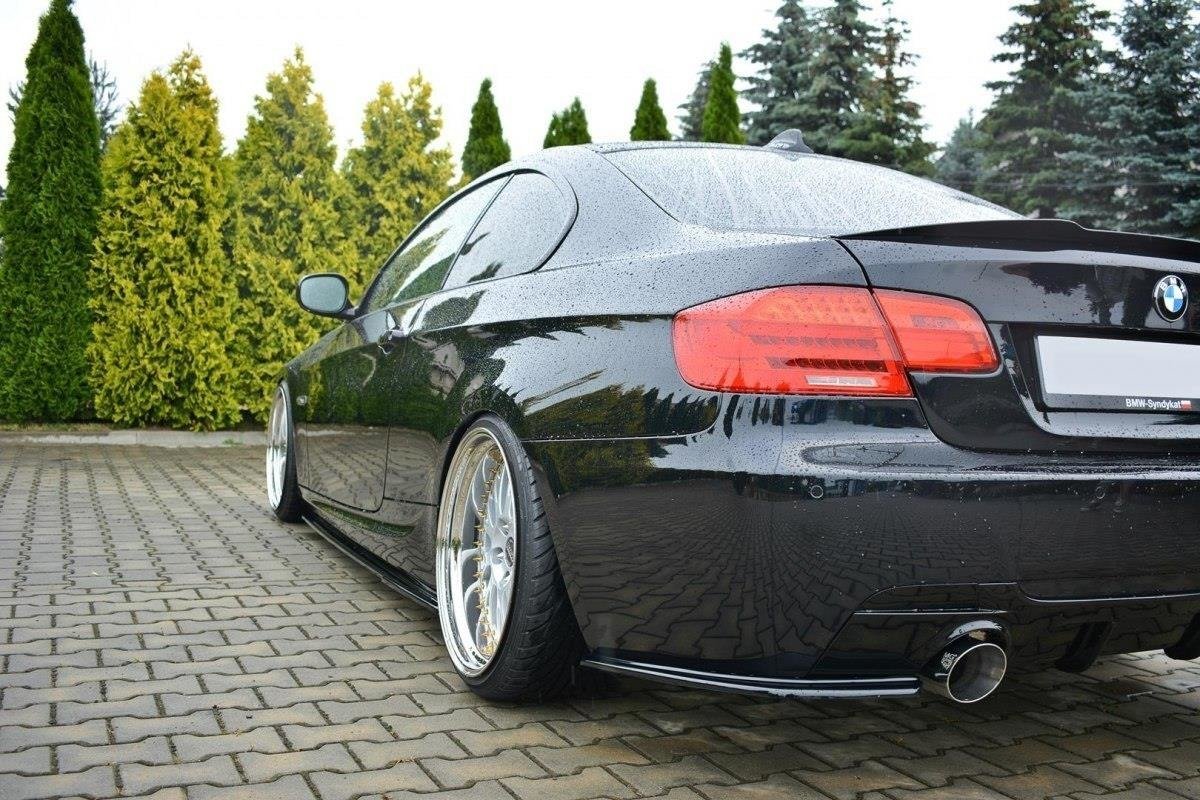 REAR SIDE SPLITTERS FOR BMW 3 E92 M-PACK FACELIFT - Image 3