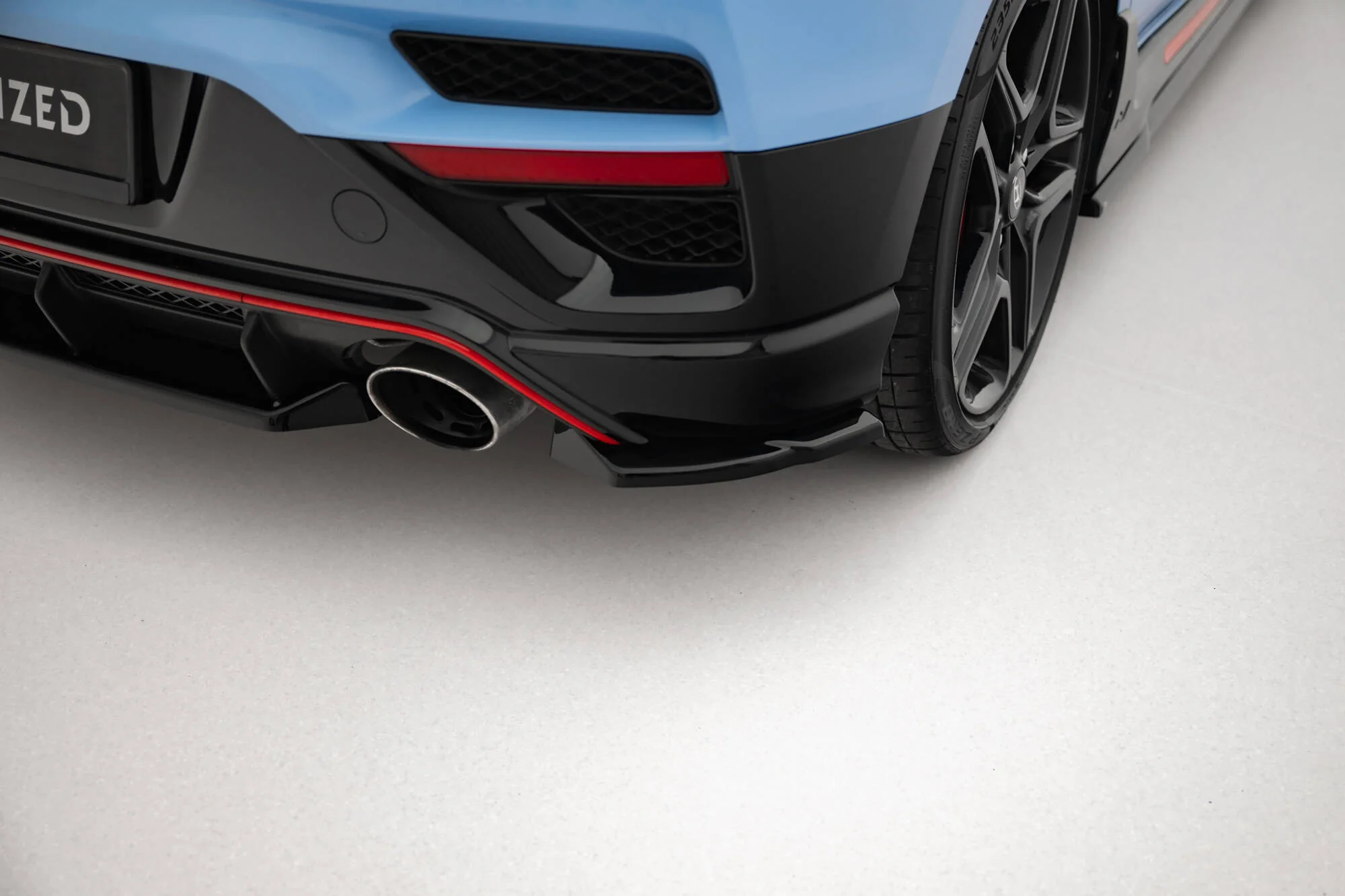 Rear Side Splitters Hyundai Veloster N Mk2 - Image 2