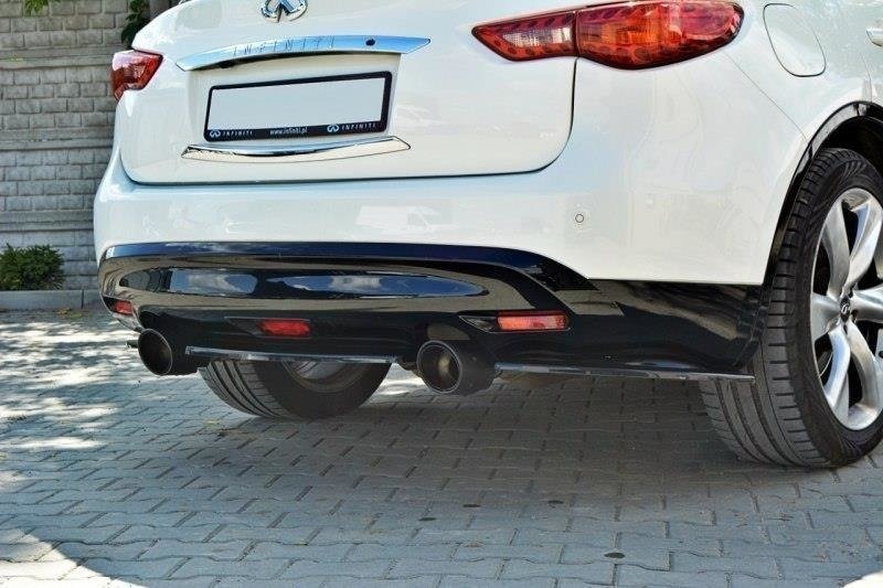 REAR SIDE SPLITTERS INFINITI QX70 - Image 4