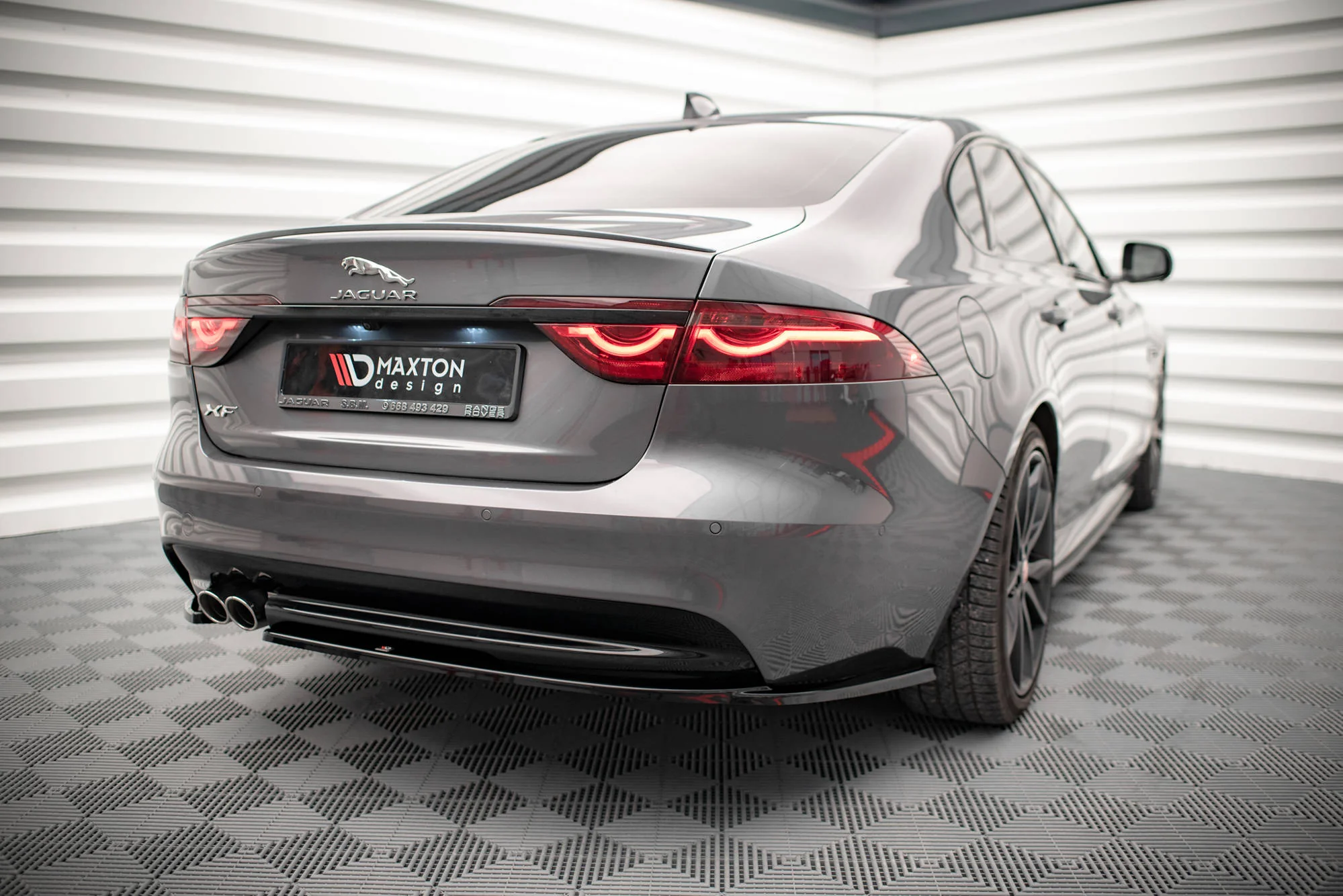 REAR SIDE SPLITTERS JAGUAR XF R-SPORT MK2 - Image 4