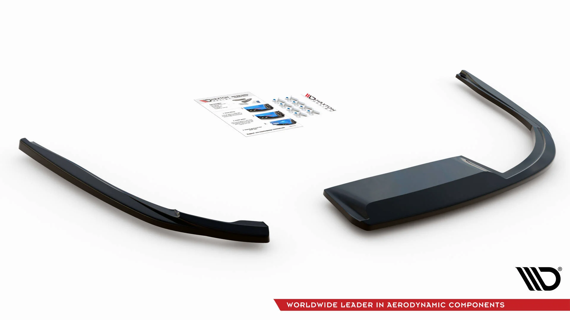 REAR SIDE SPLITTERS JAGUAR XF R-SPORT MK2 - Image 5