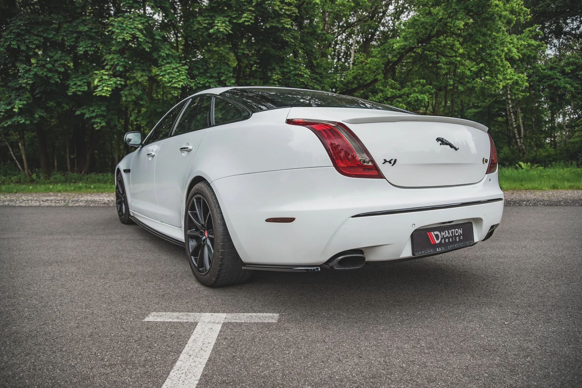 REAR SIDE SPLITTERS JAGUAR XJ X351 - Image 4