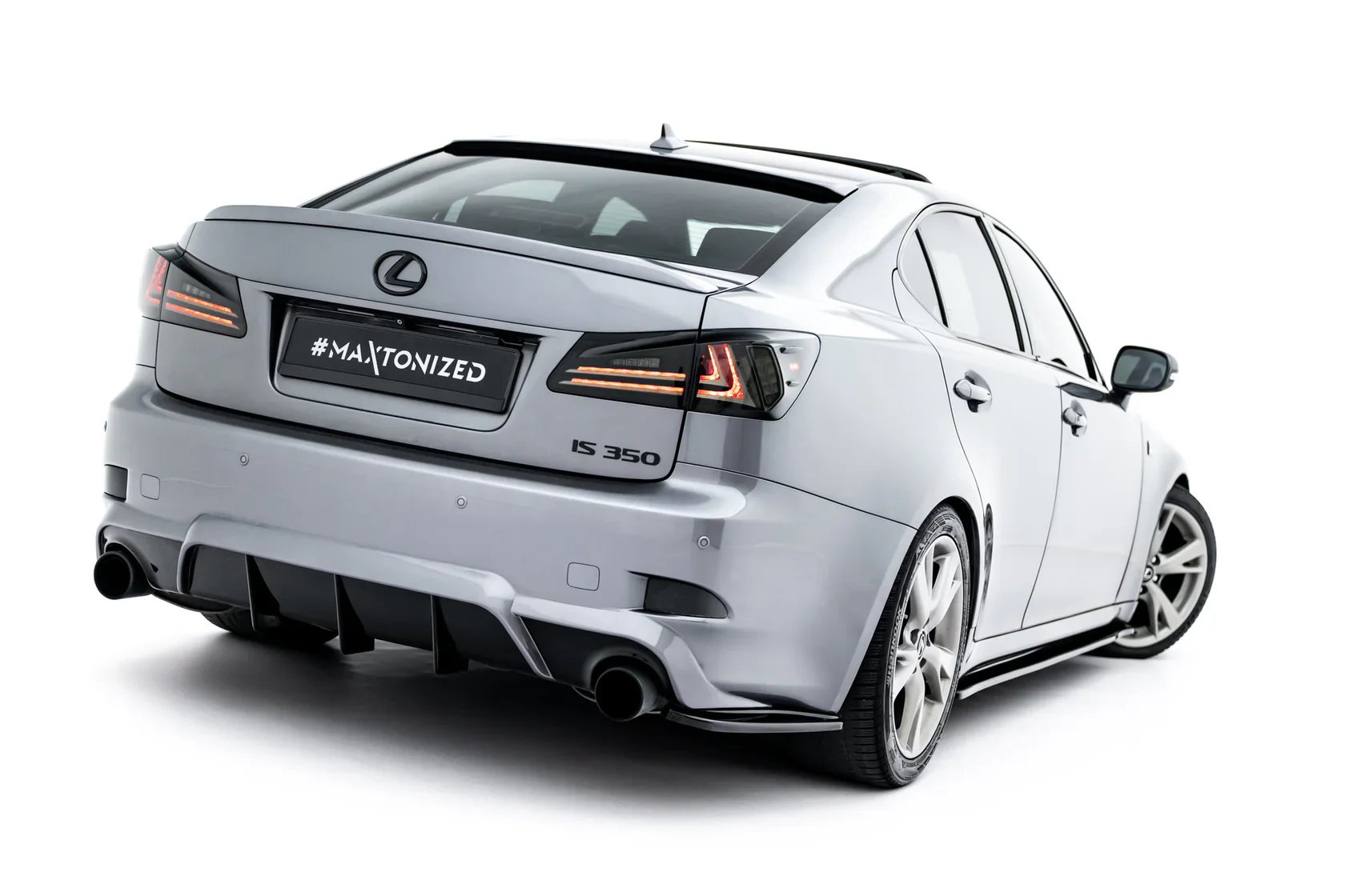 REAR SIDE SPLITTERS LEXUS IS MK2 - Image 3