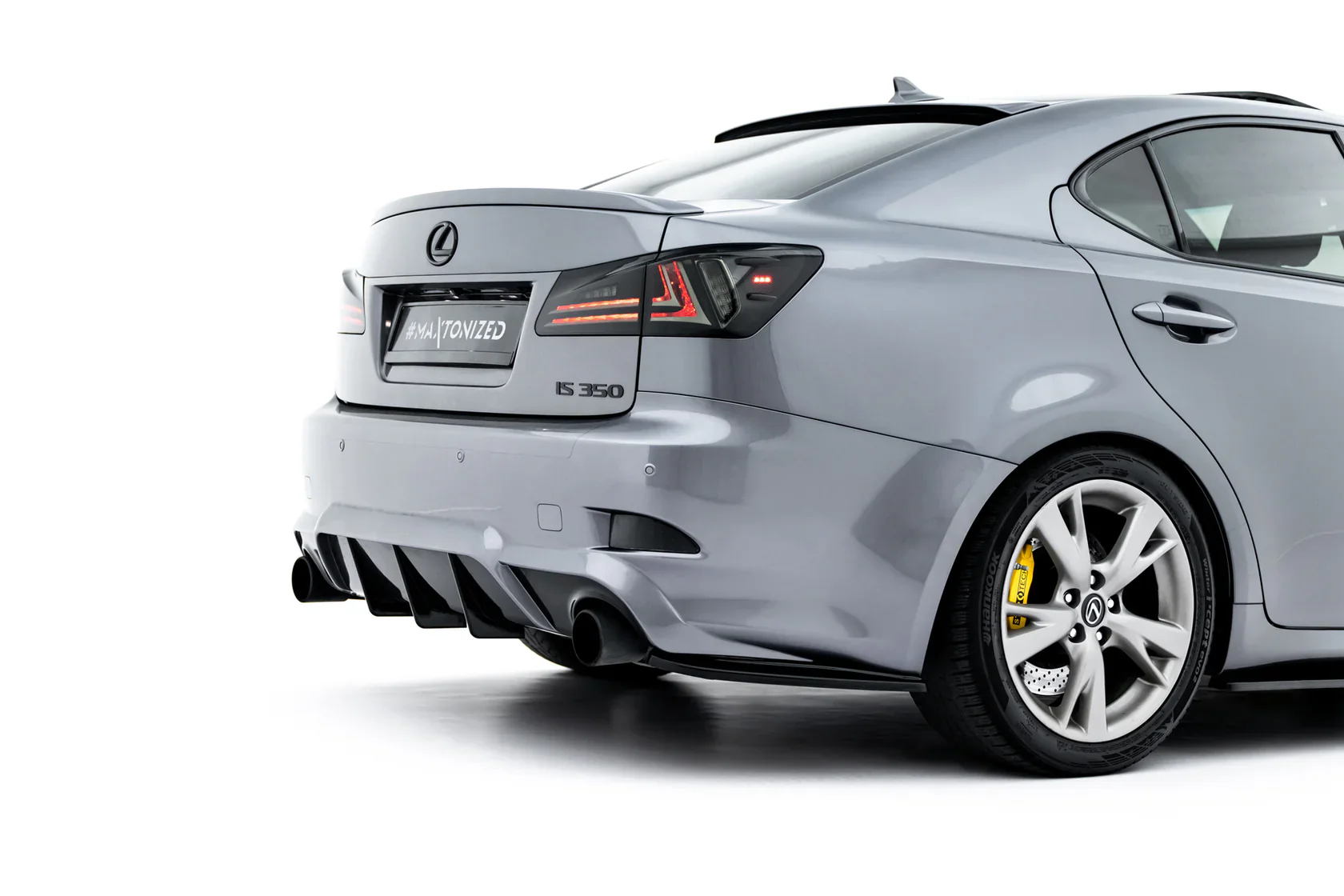 REAR SIDE SPLITTERS LEXUS IS MK2 - Image 4